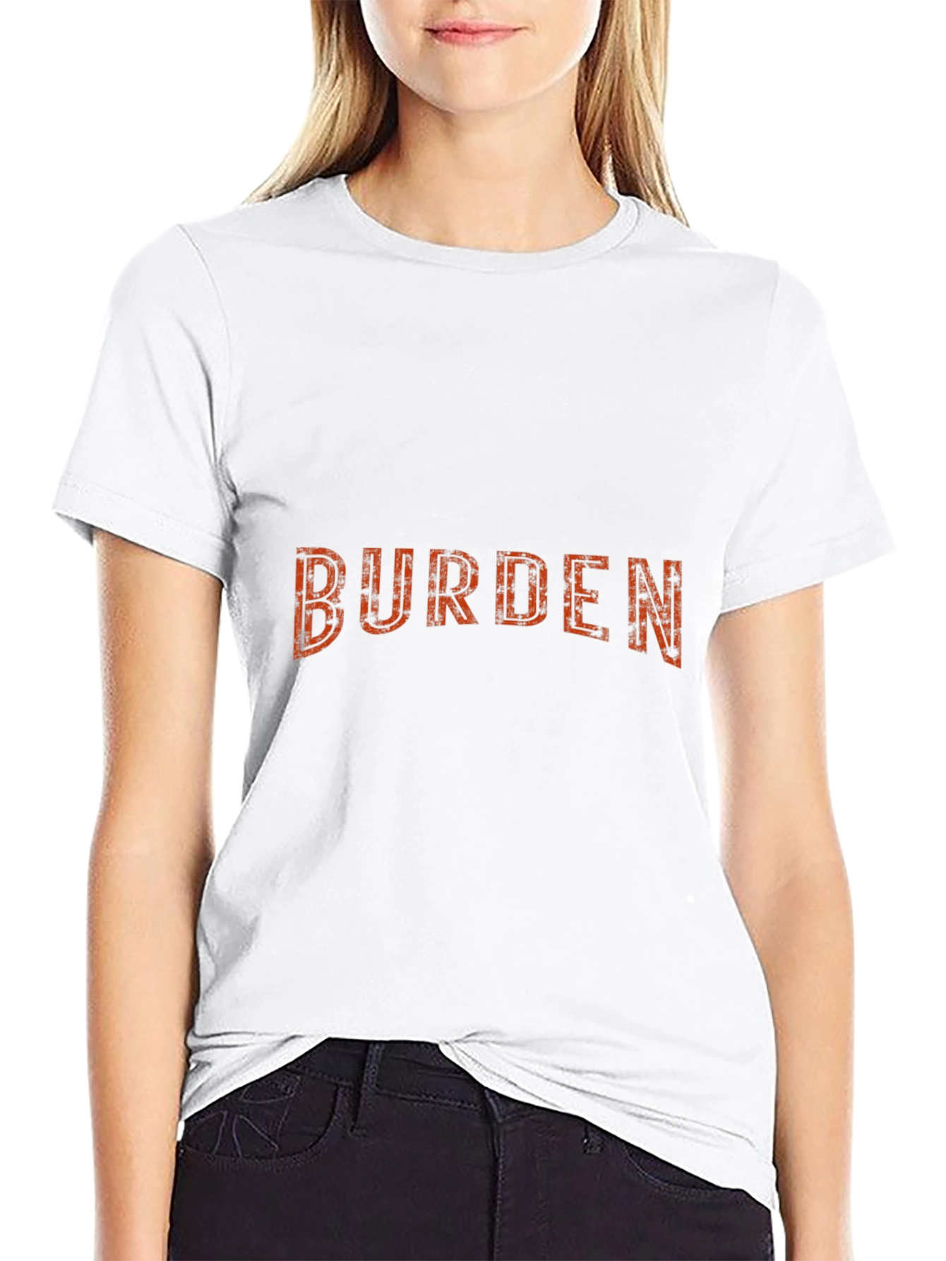 Burden Graphic Tee - Mens Black T-Shirt