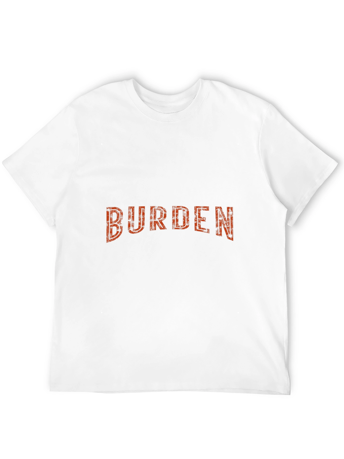 Burden Graphic Tee - Mens Black T-Shirt