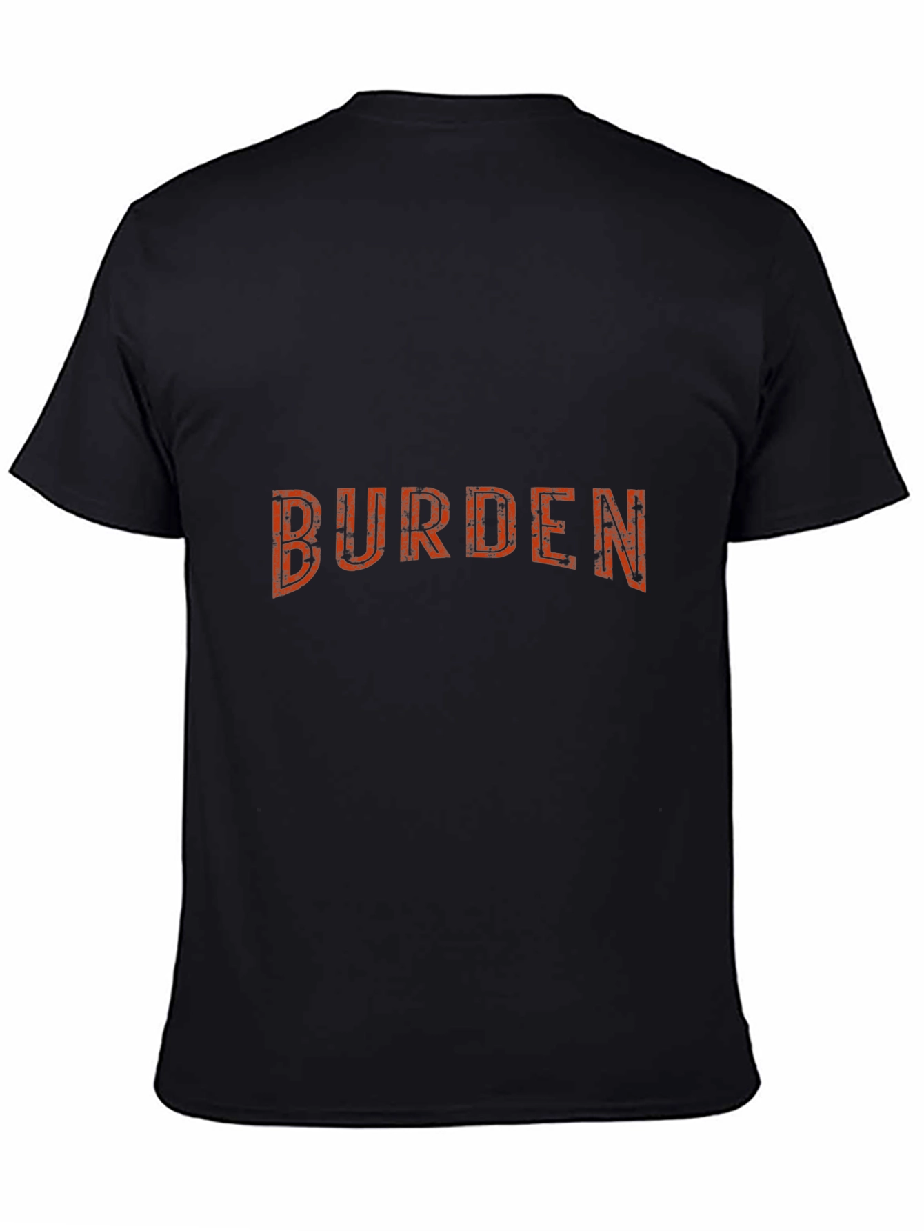 Burden Graphic Tee - Mens Black T-Shirt