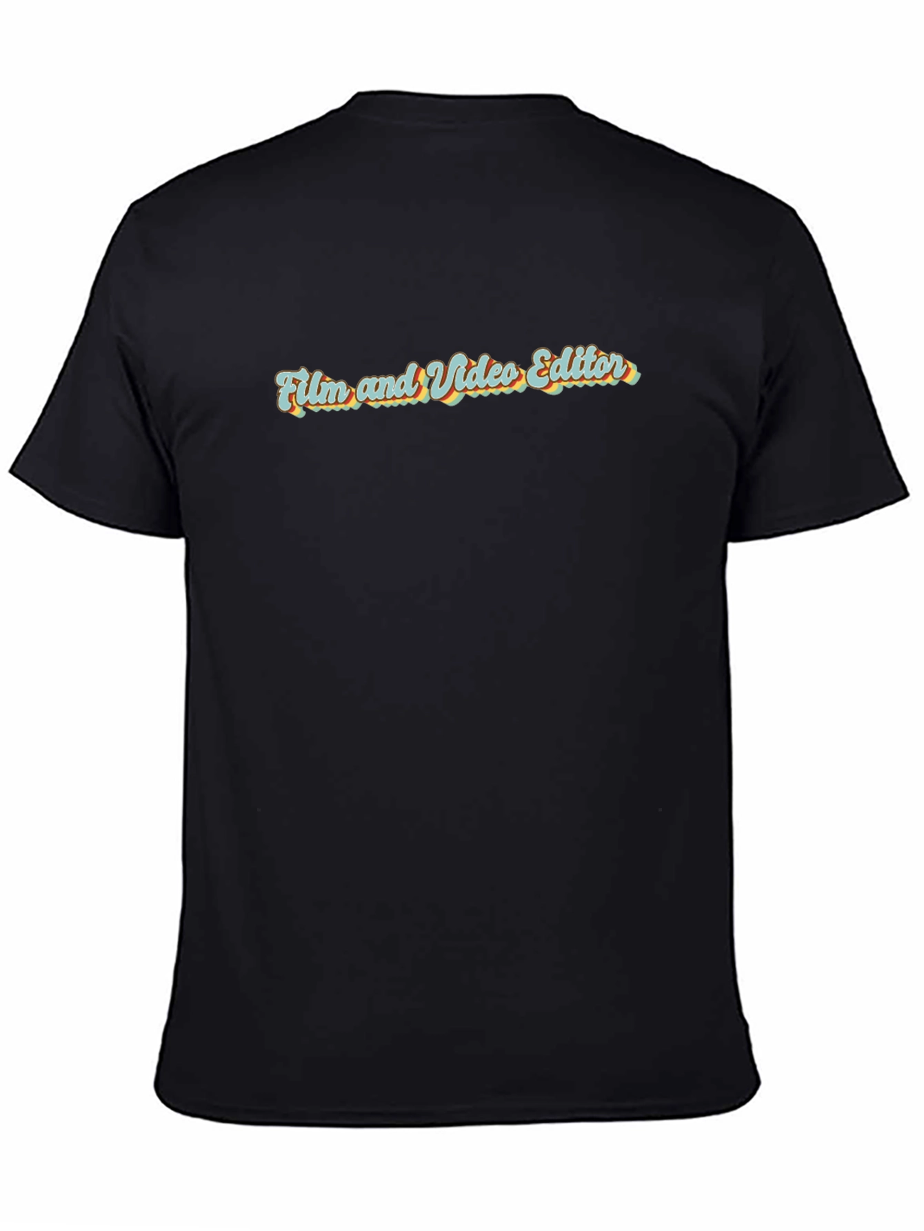 Film & Video Editor Black T-Shirt