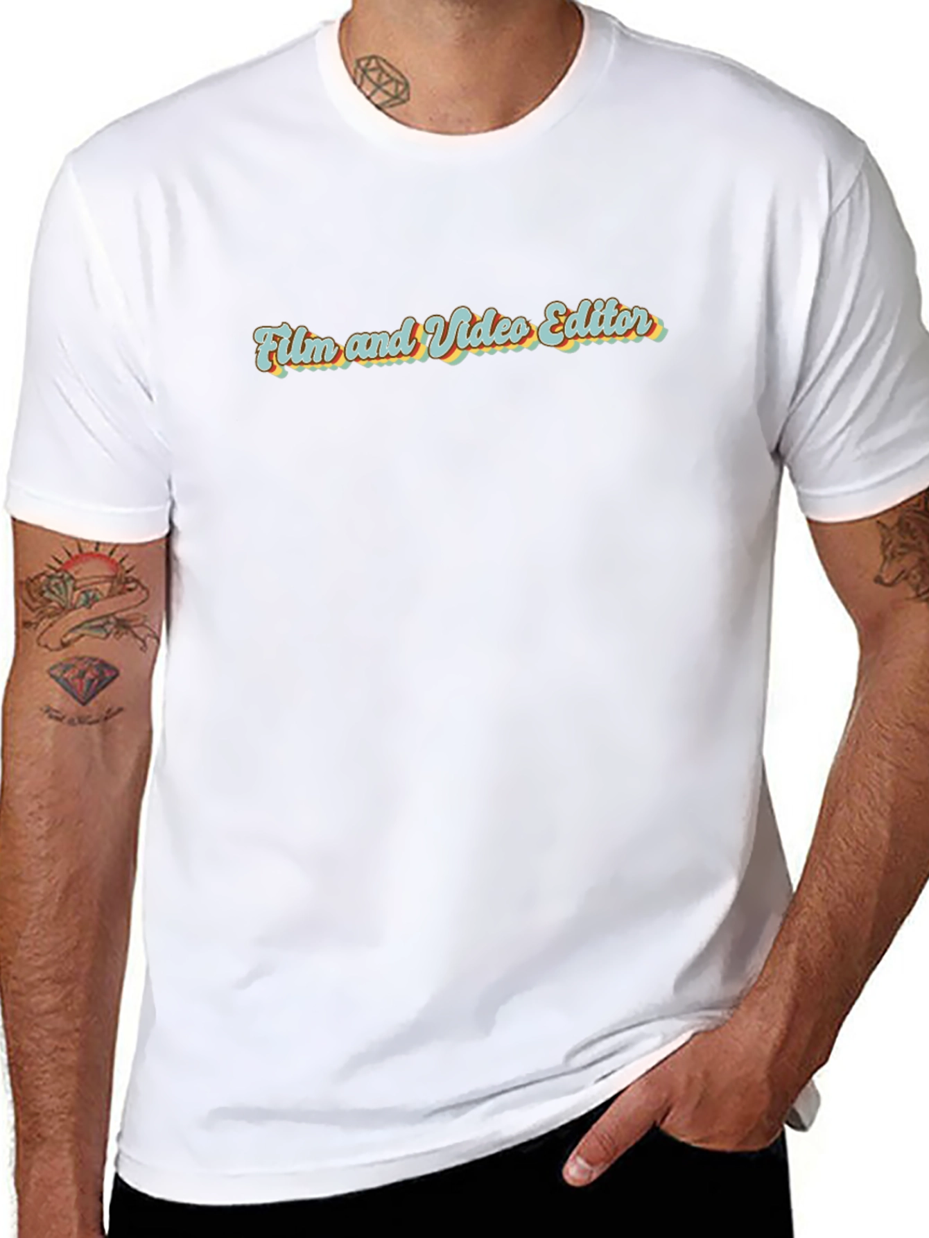 Film & Video Editor Black T-Shirt