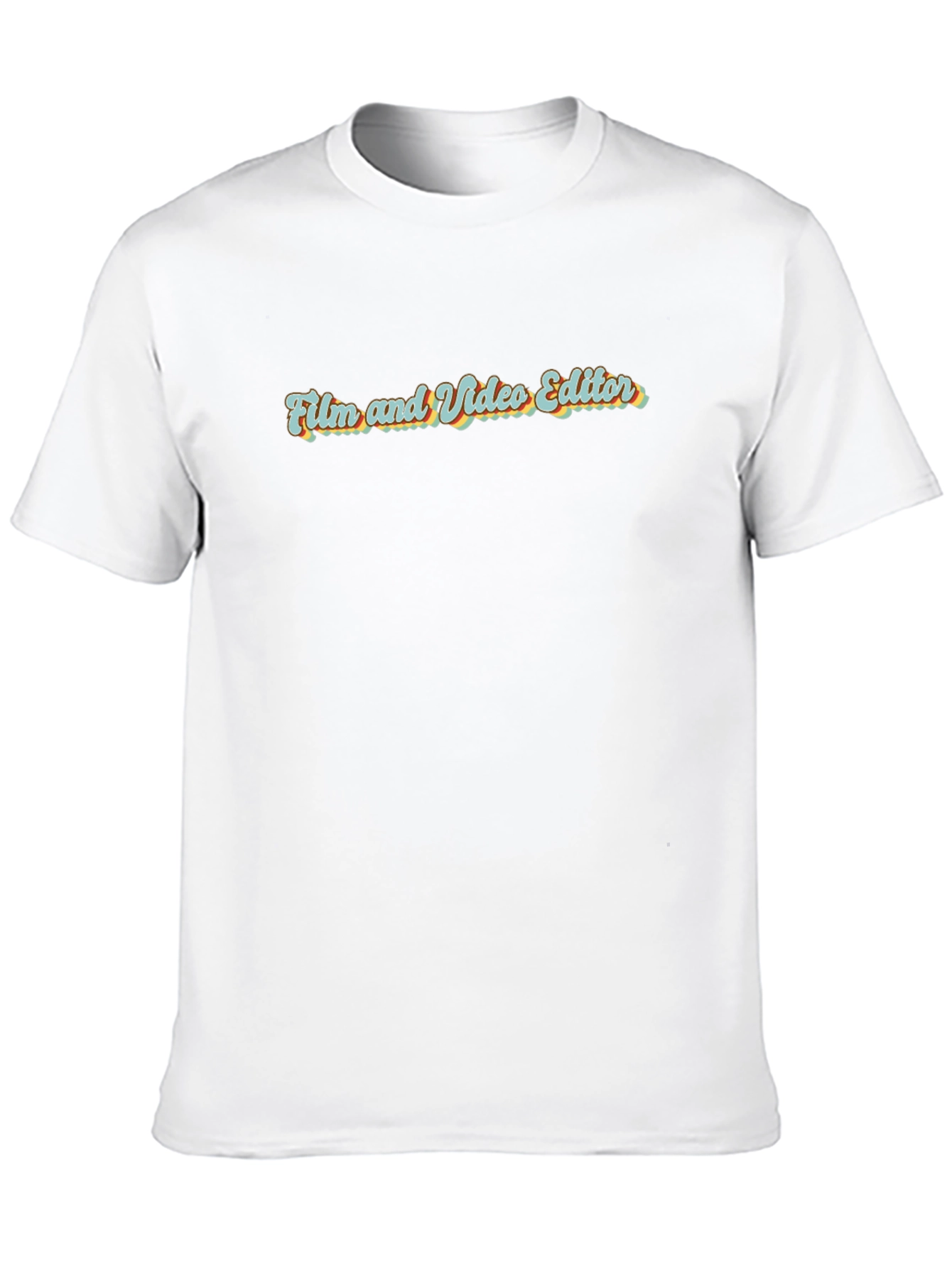 Film & Video Editor Black T-Shirt