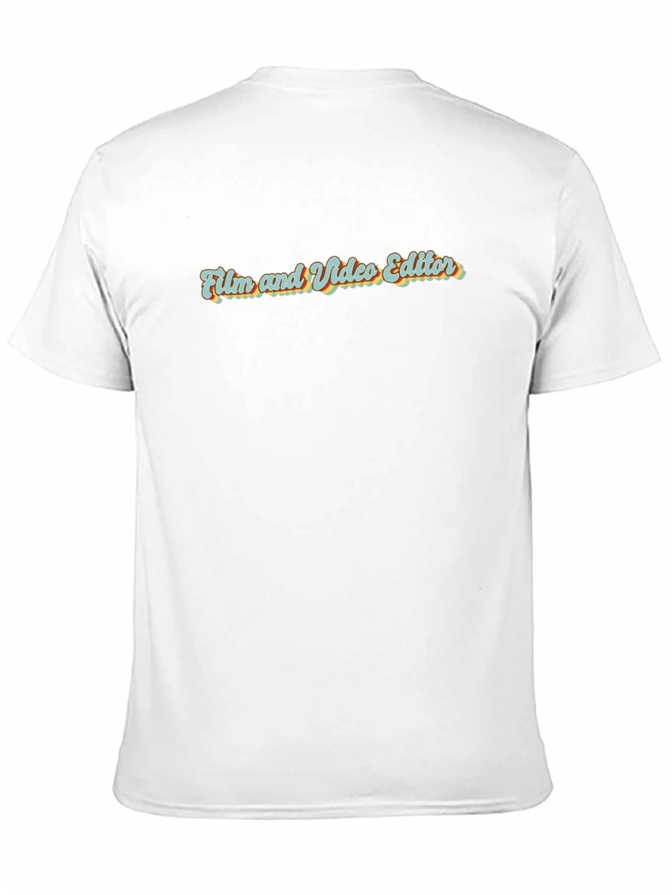 Film & Video Editor Black T-Shirt