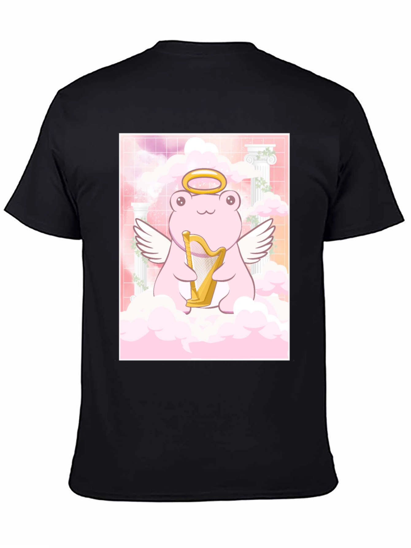 Angel Frog Cartoon T-Shirt