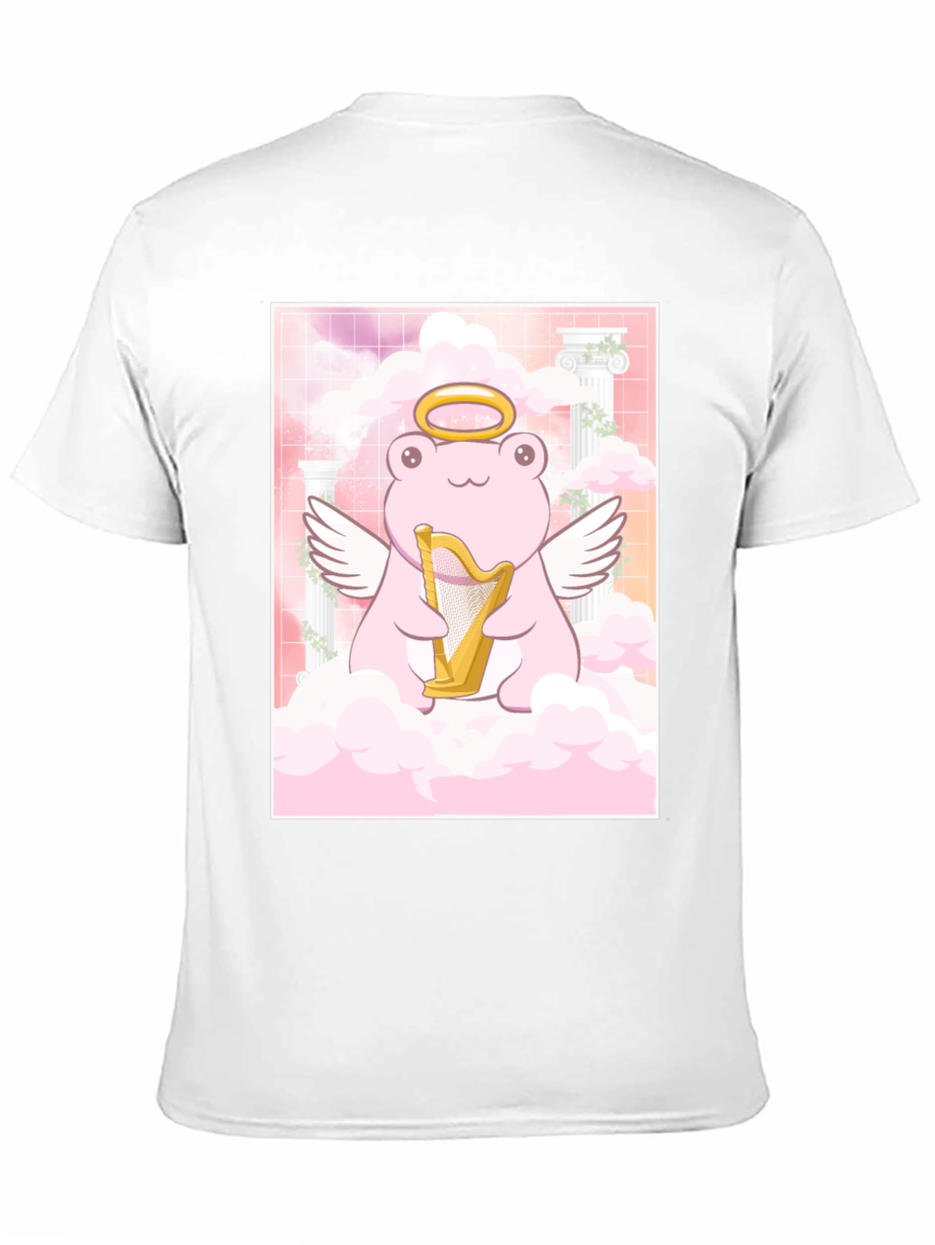 Angel Frog Cartoon T-Shirt