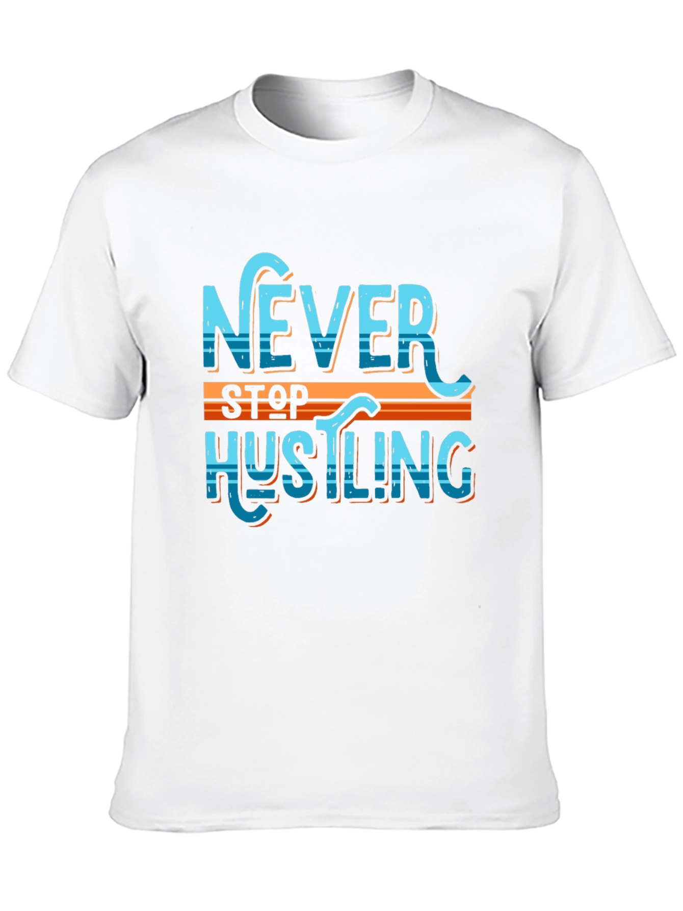 Never Stop Hustling Graphic Tee