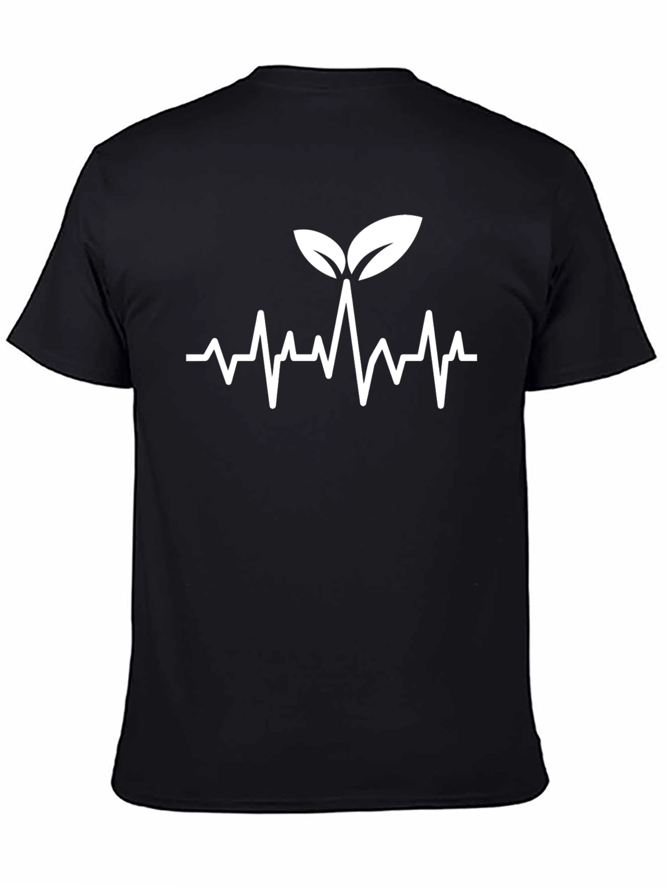 Natures Pulse T-Shirt - Black Cotton Graphic Tee