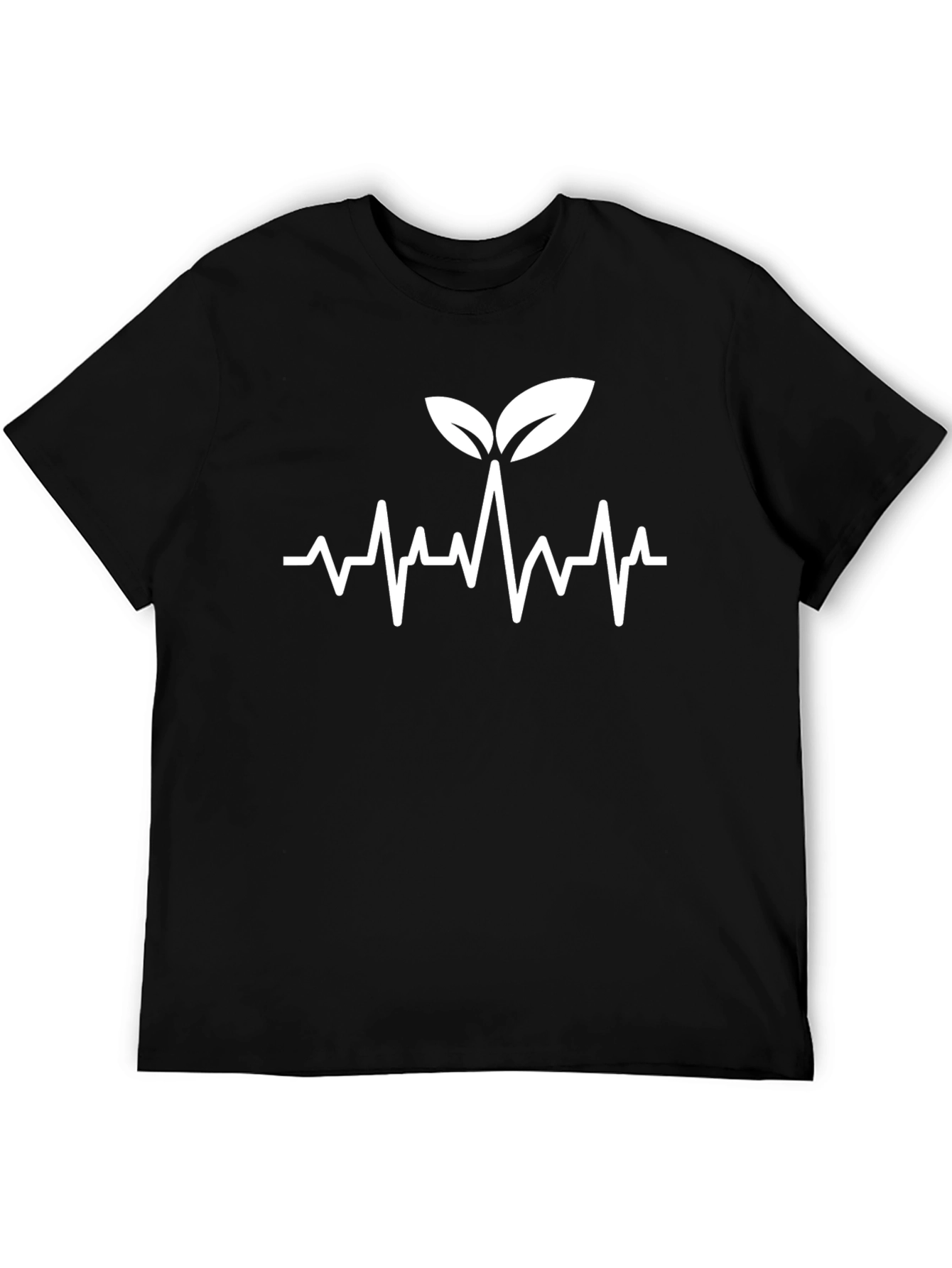 Natures Pulse T-Shirt - Black Cotton Graphic Tee