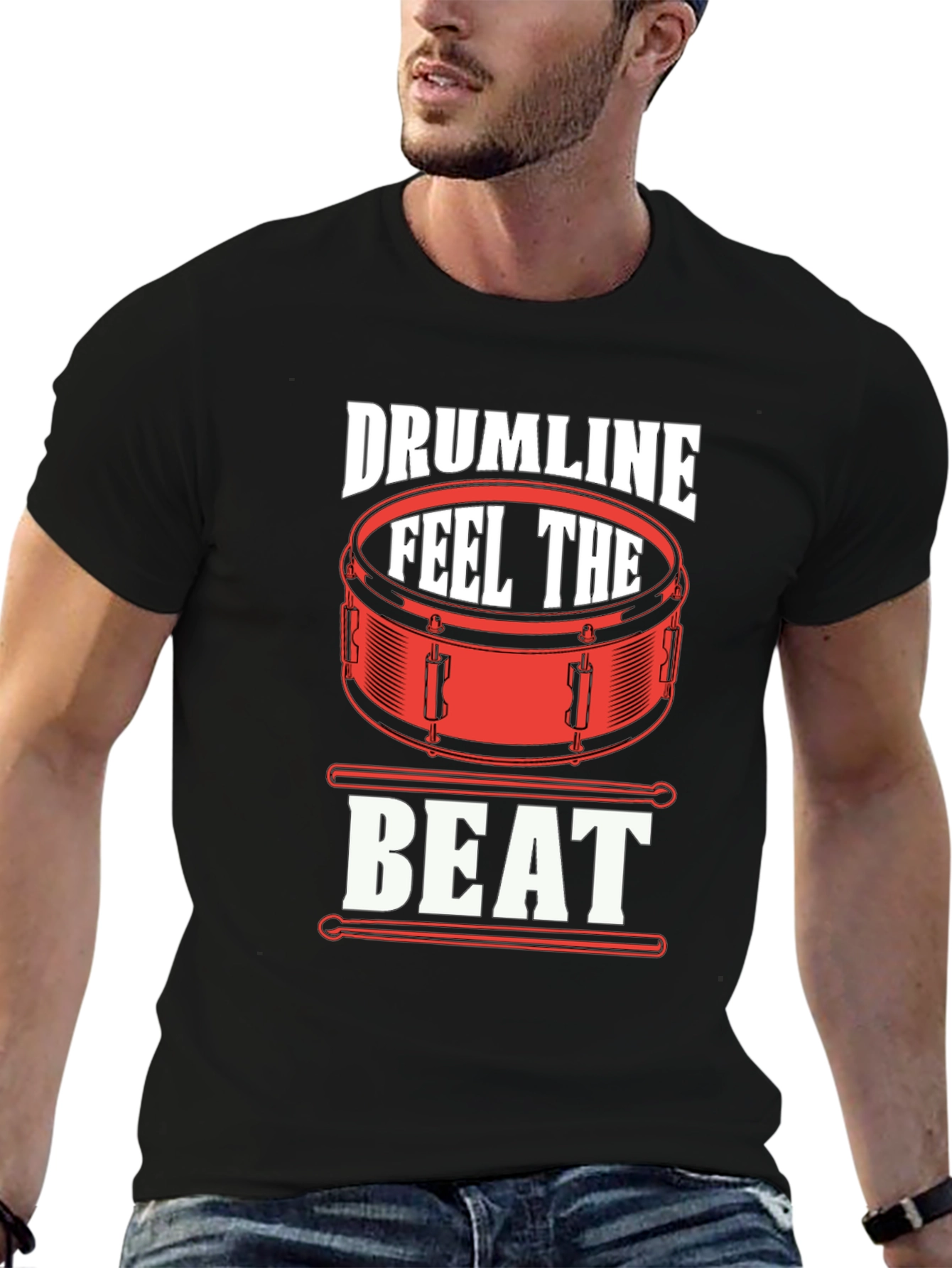 Drumline Feel The Beat Black T-Shirt