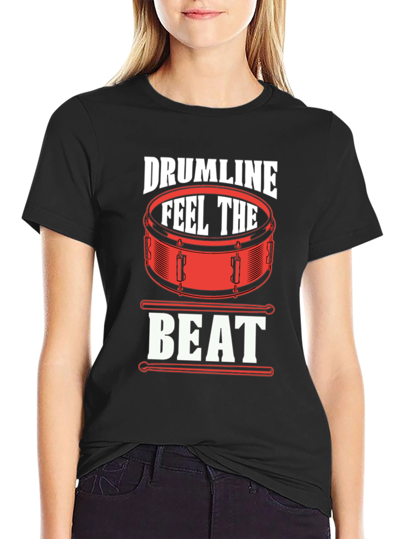 Drumline Feel The Beat Black T-Shirt