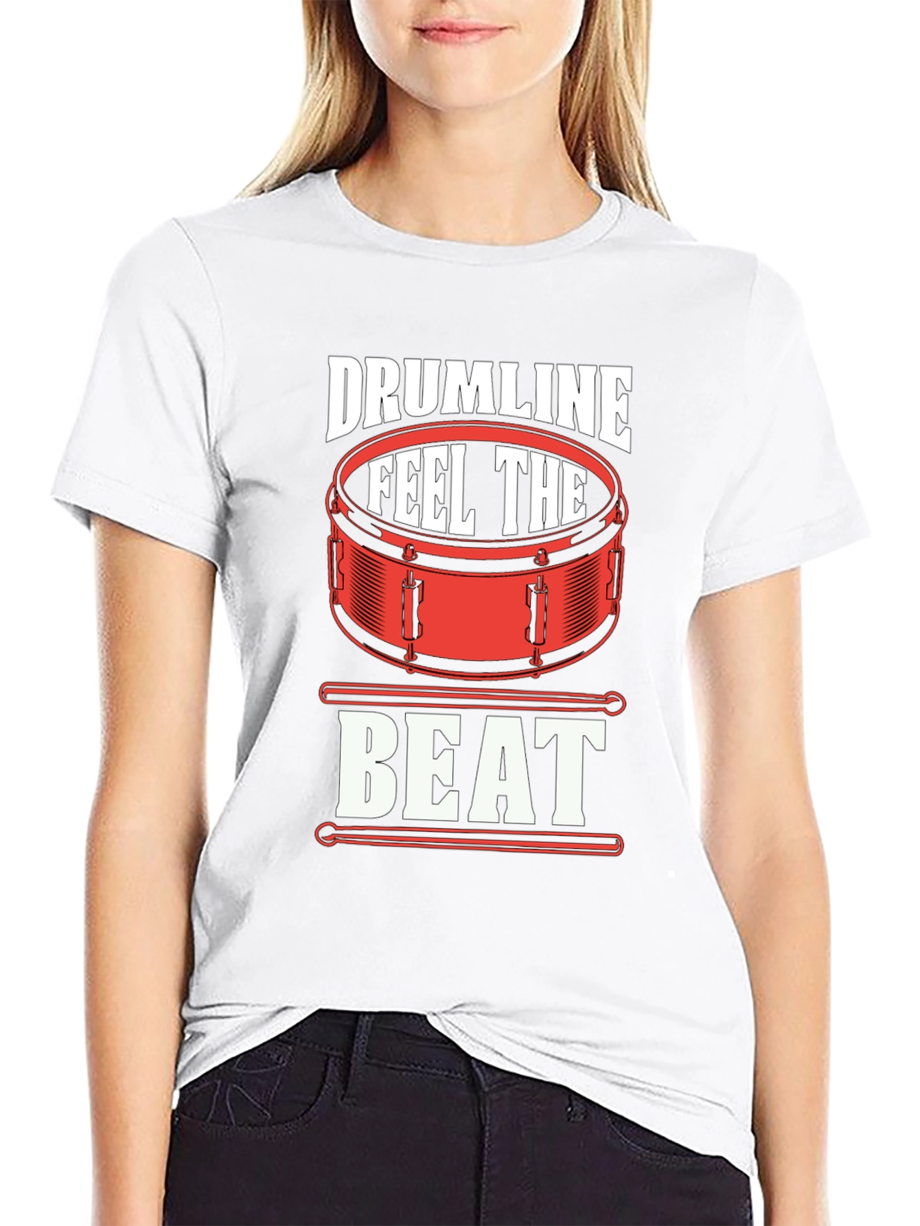 Drumline Feel The Beat Black T-Shirt