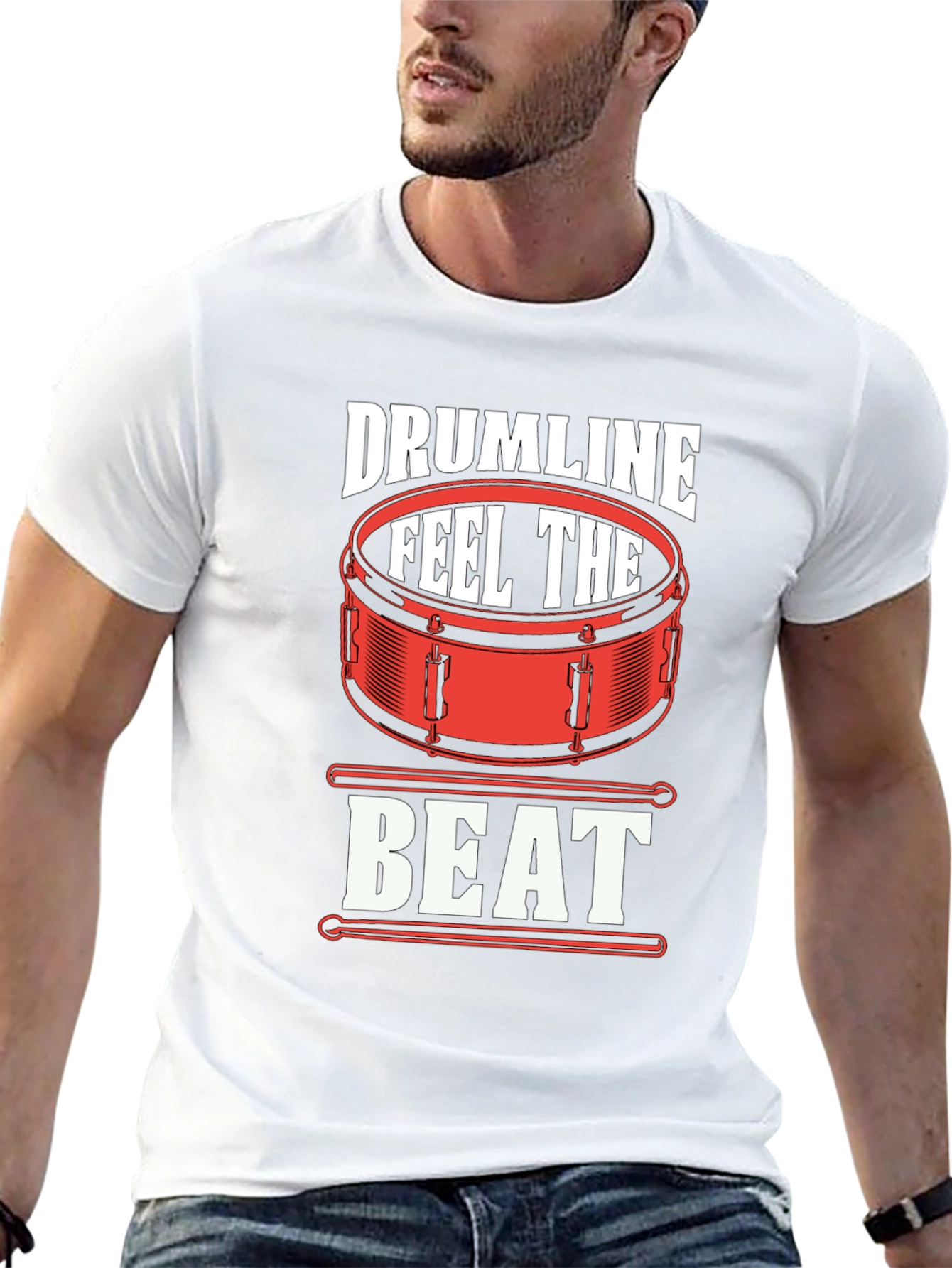 Drumline Feel The Beat Black T-Shirt