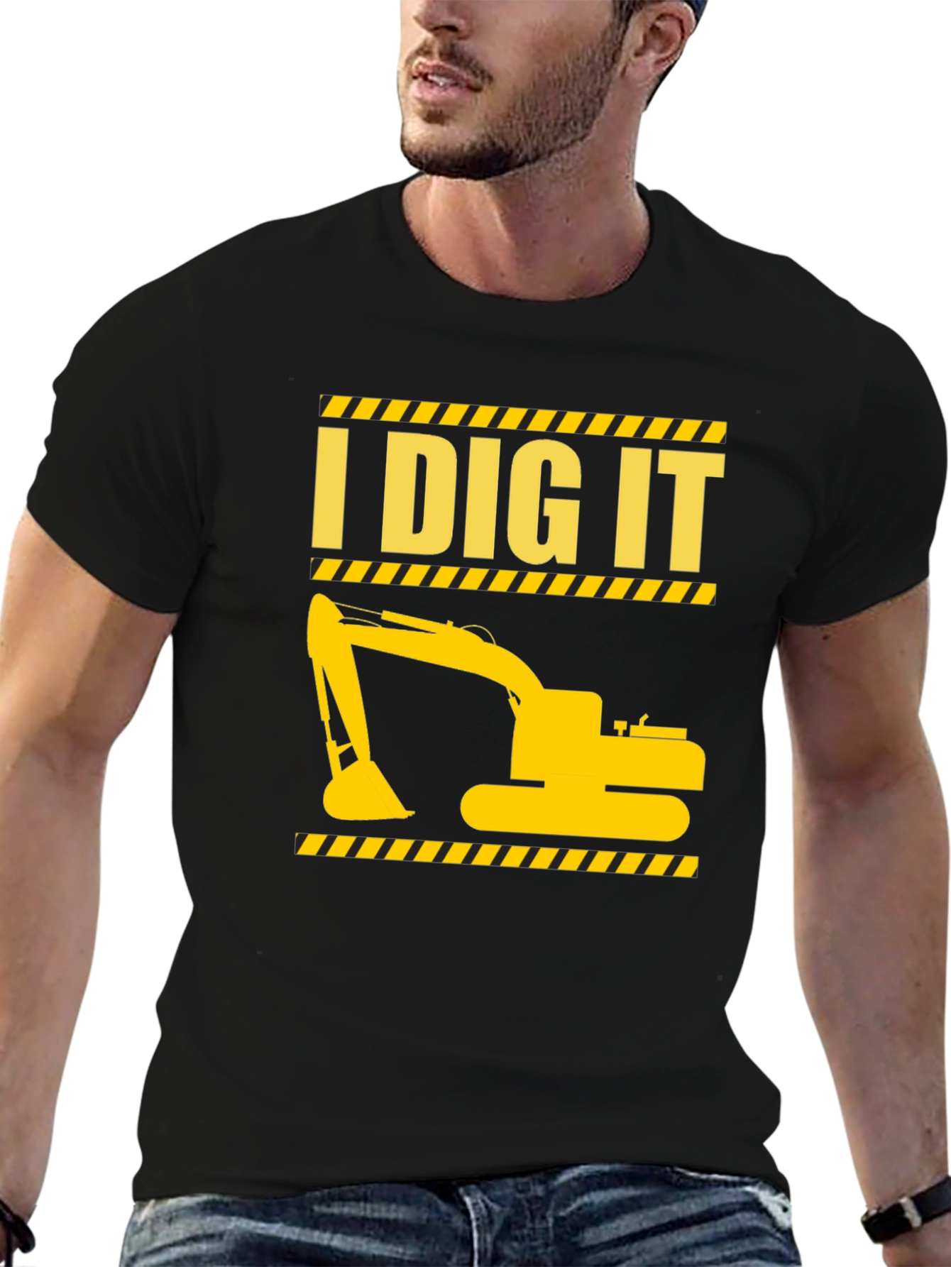 I Dig It Excavator Graphic T-Shirt