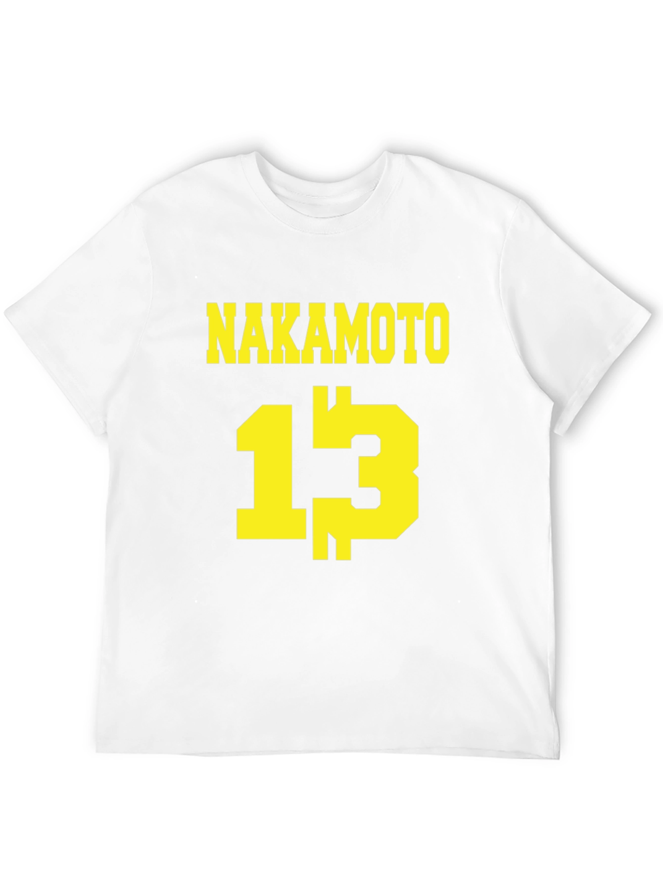 Nakamoto 13 T-Shirt - Black Crypto Tee