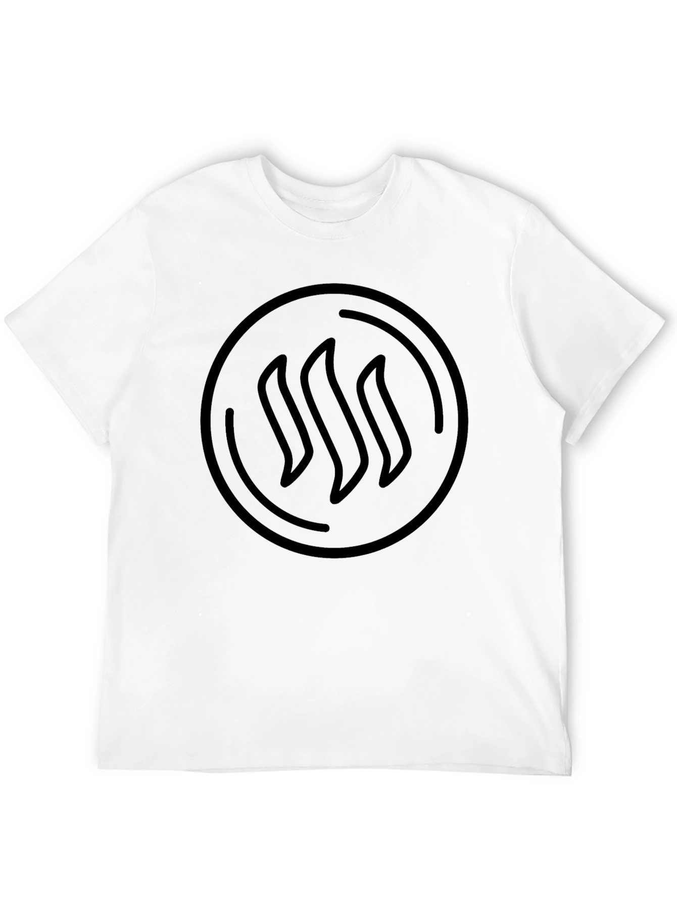 Modern Graphic Black T-Shirt