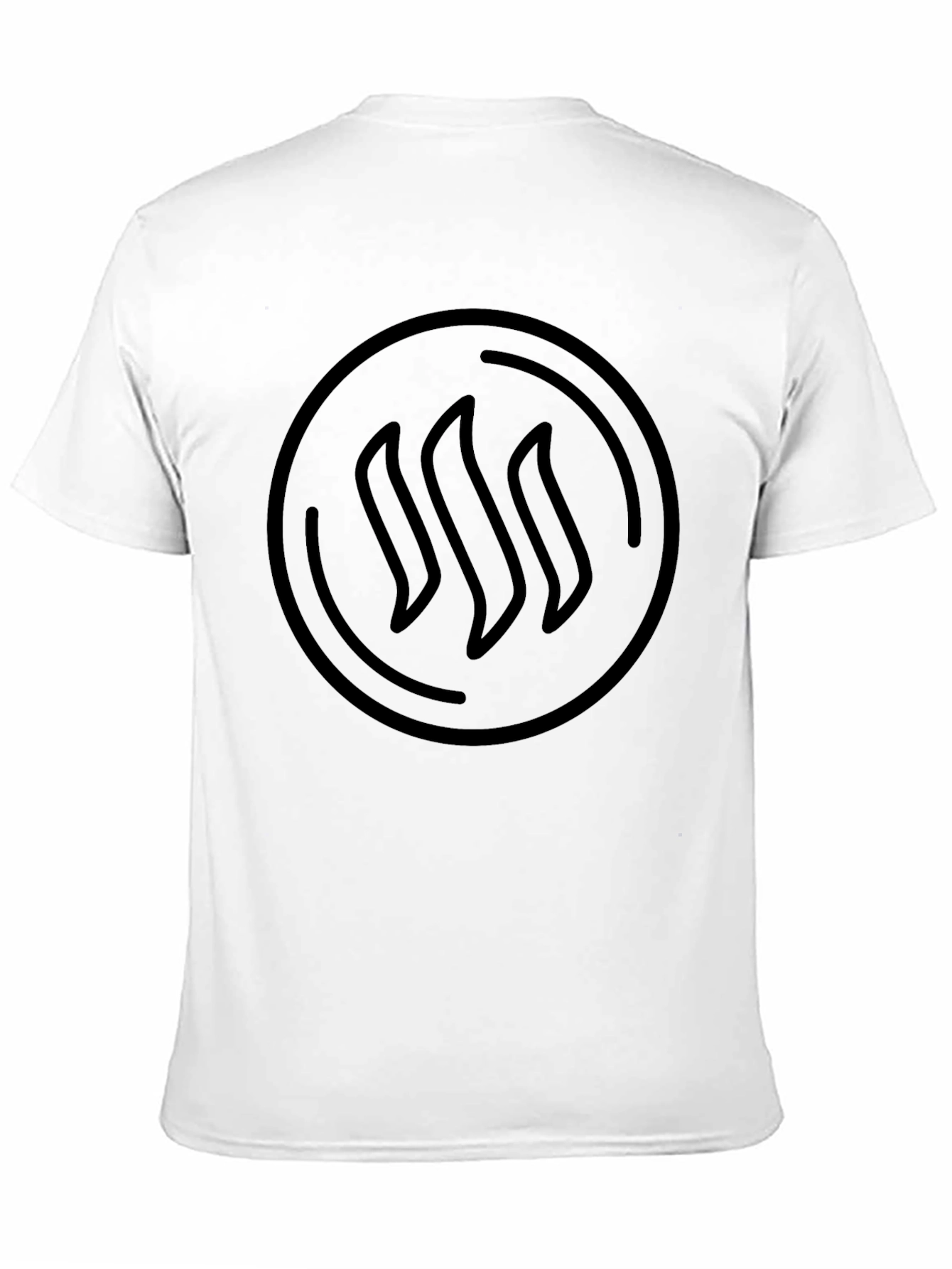Modern Graphic Black T-Shirt
