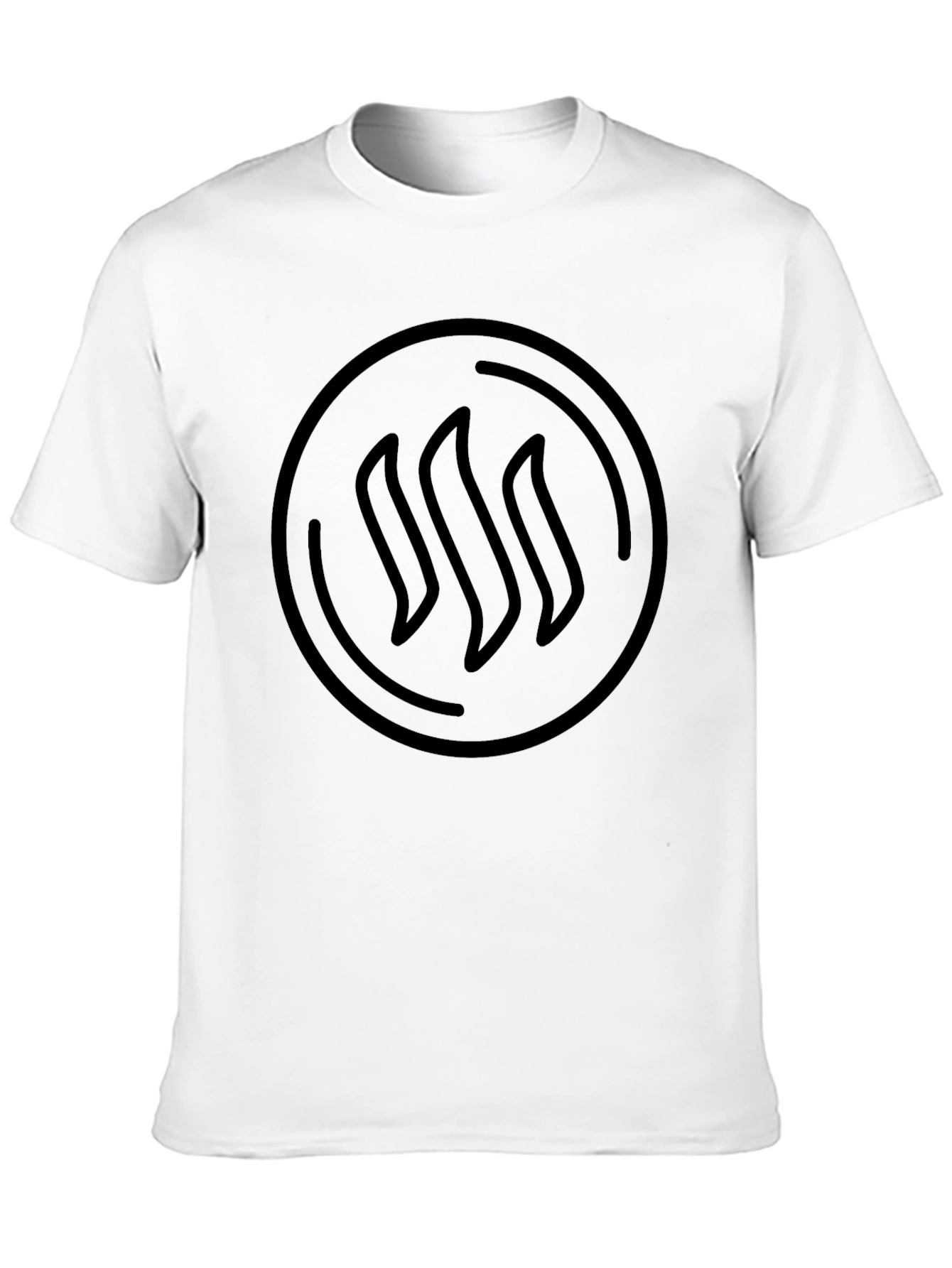 Modern Graphic Black T-Shirt