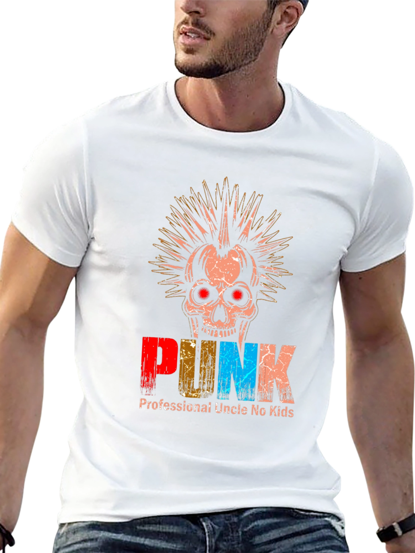 Punk Uncle No Kids T-Shirt