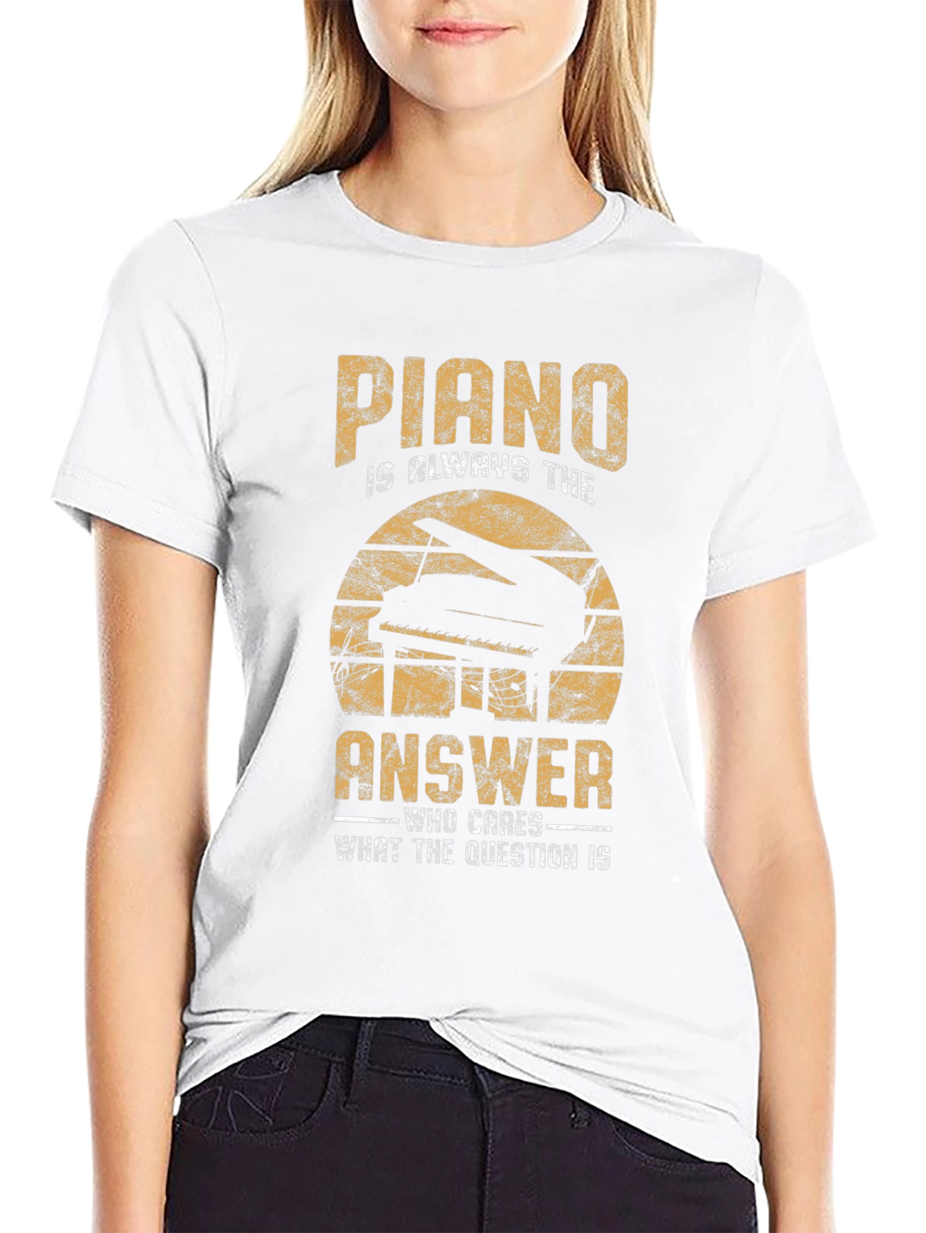 Piano is Always The Answer T-Shirt