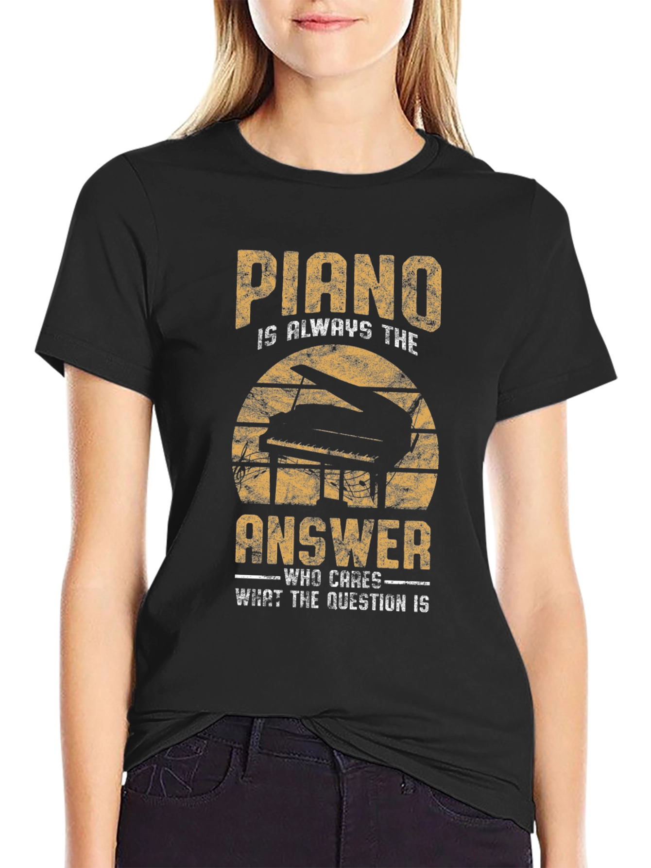 Piano is Always The Answer T-Shirt