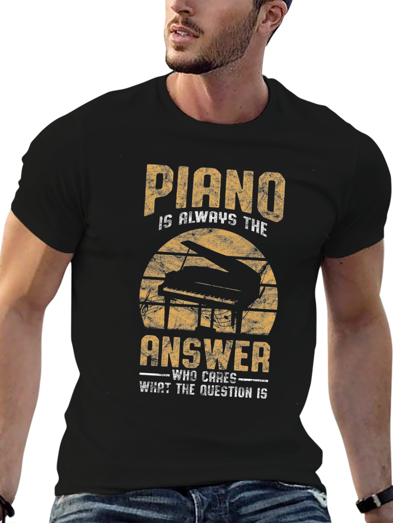 Piano is Always The Answer T-Shirt