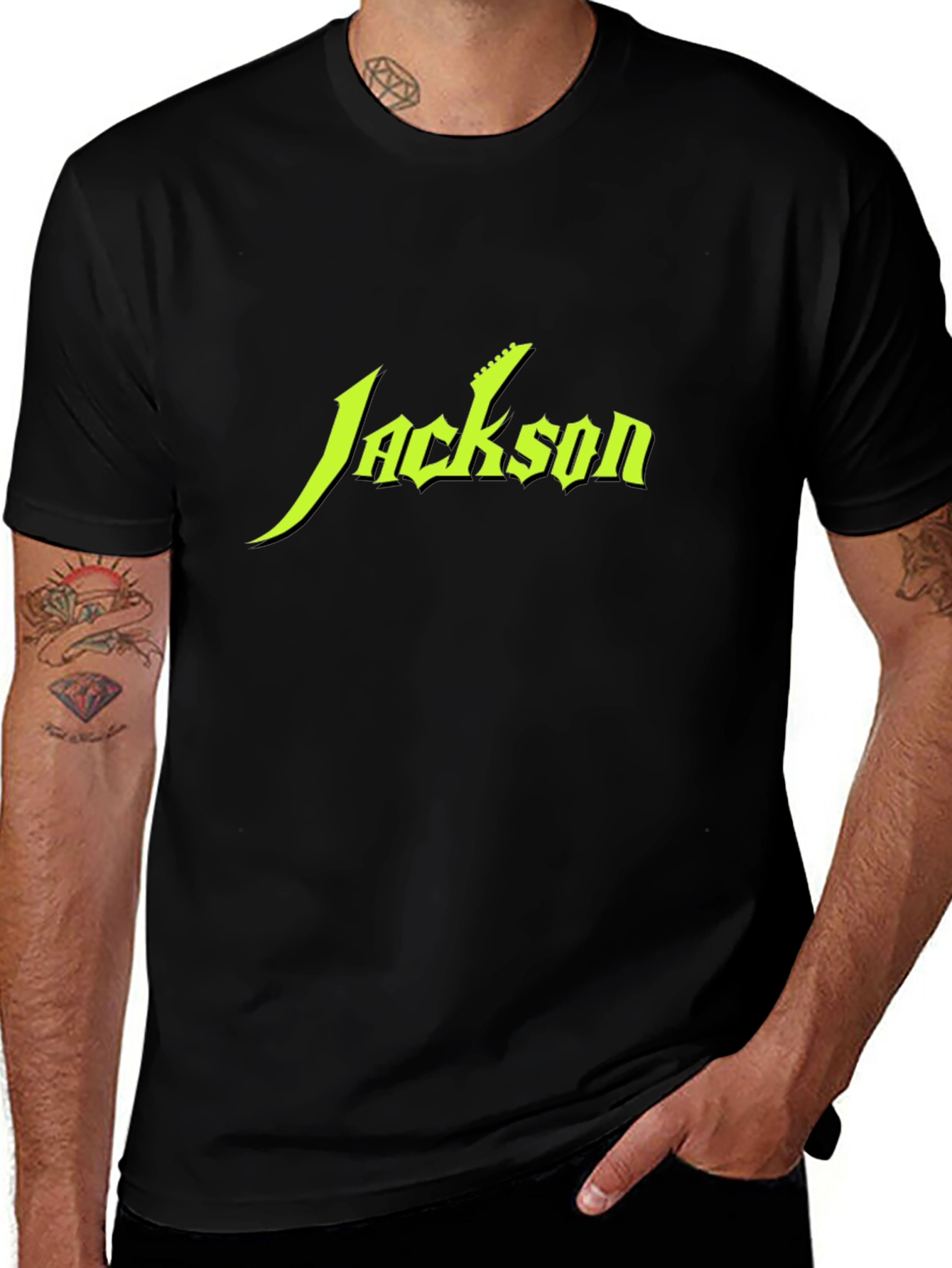 Jackson Black T-Shirt - Graphic Tee
