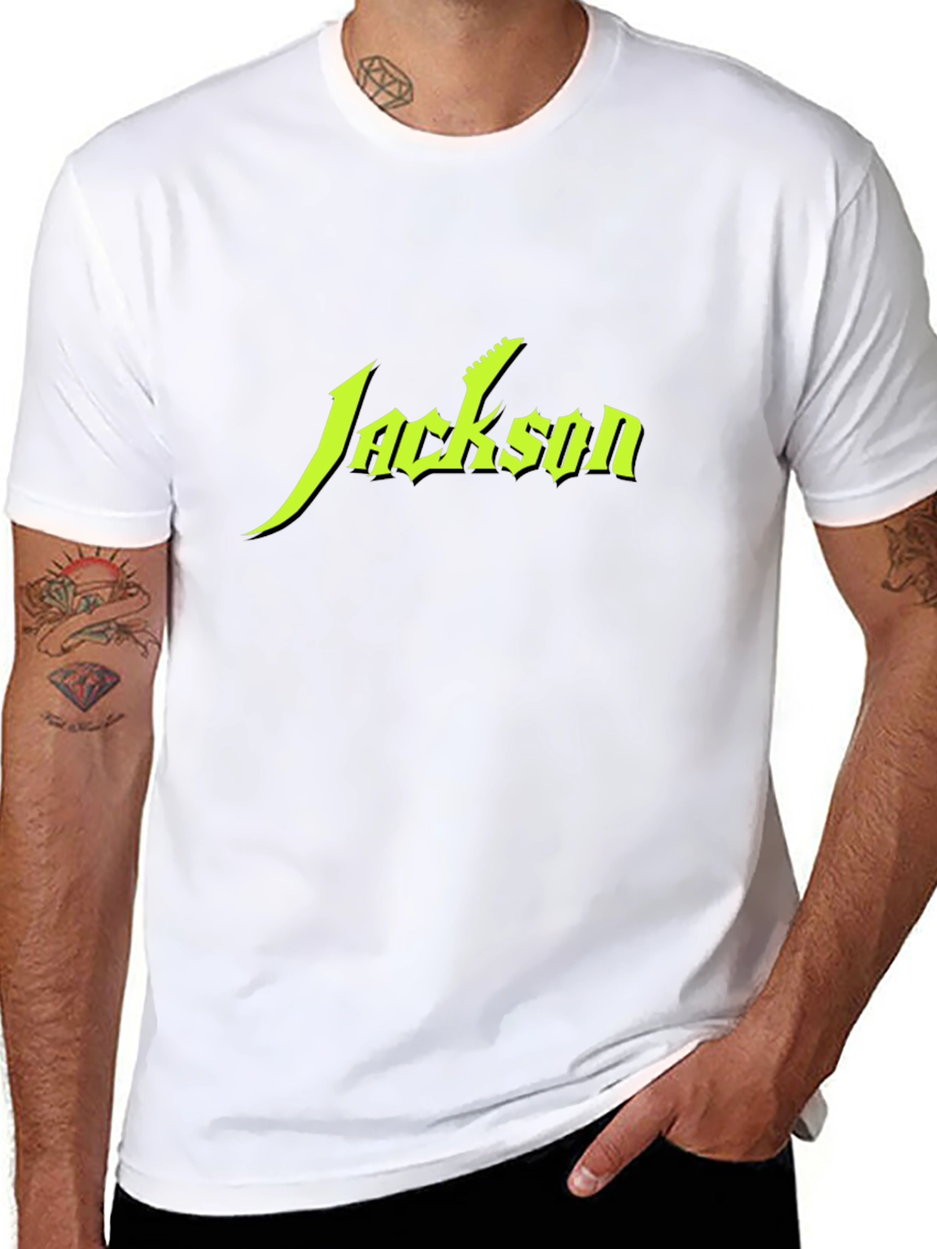 Jackson Black T-Shirt - Graphic Tee