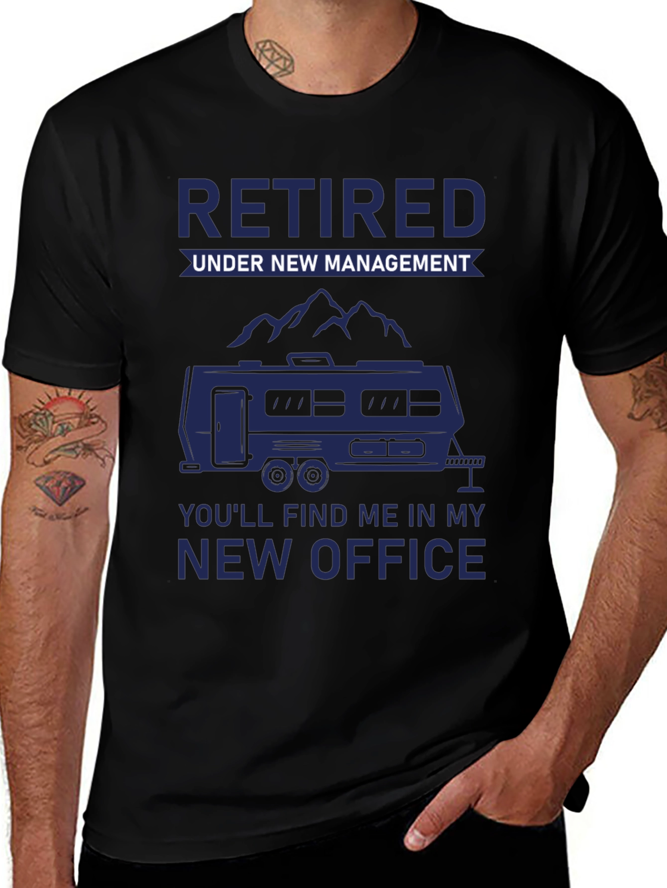 Retired Under New Management T-Shirt