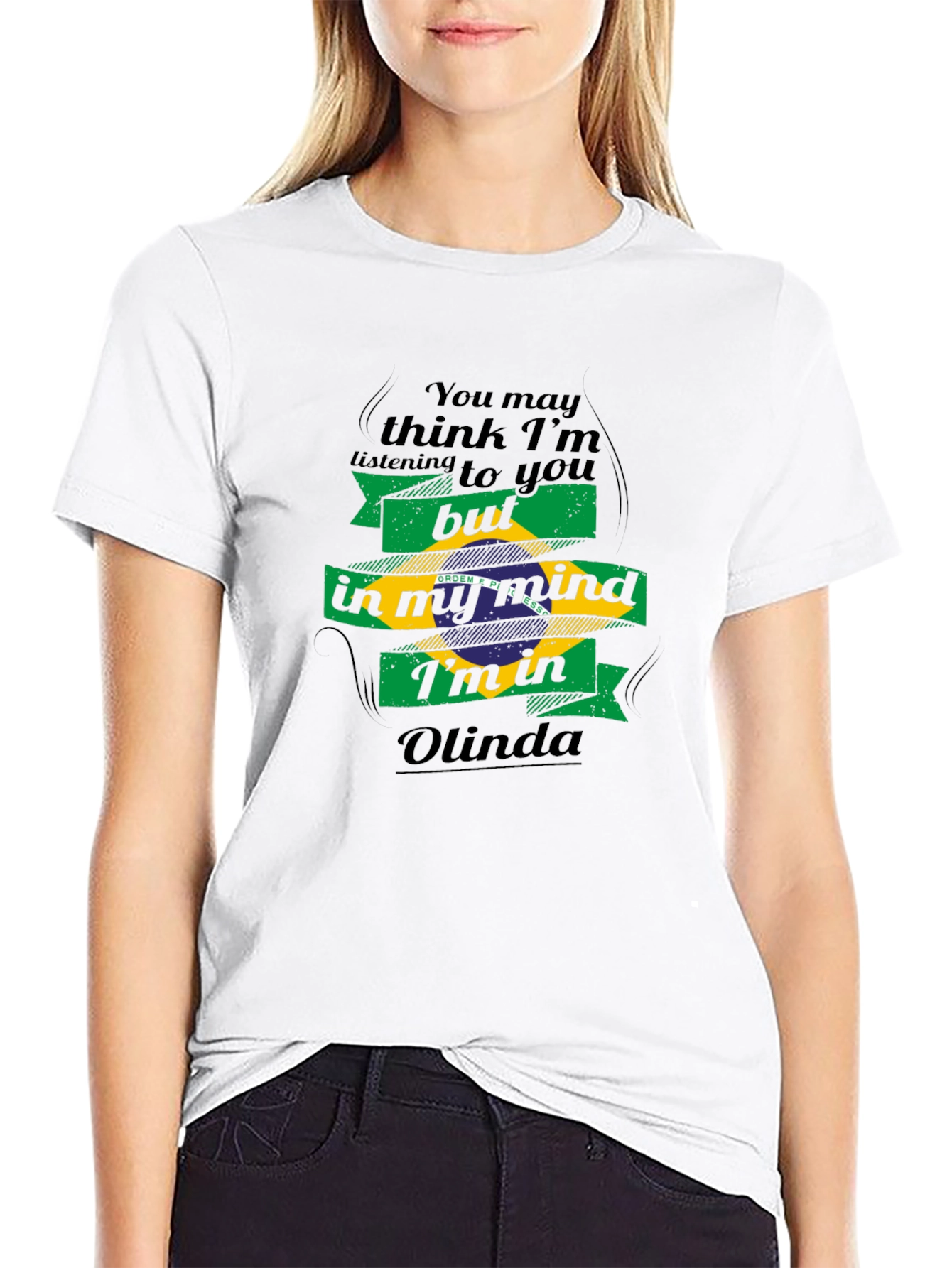Olinda Brazil Flag T-Shirt