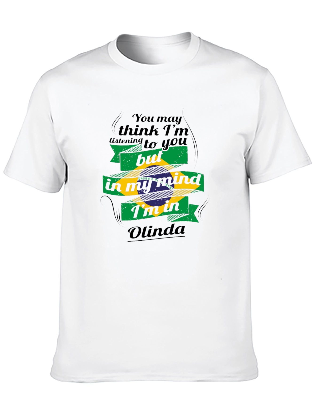 Olinda Brazil Flag T-Shirt