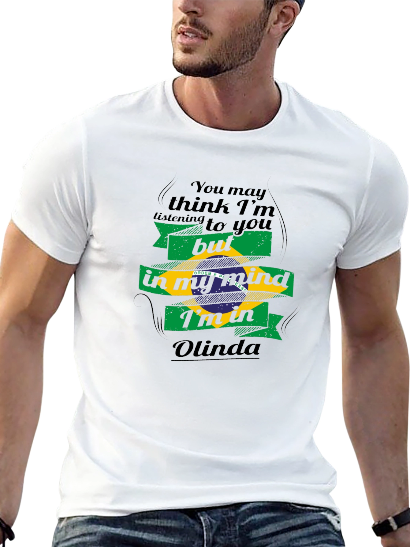 Olinda Brazil Flag T-Shirt