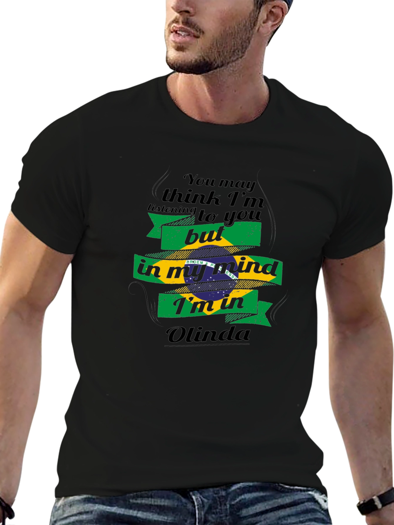 Olinda Brazil Flag T-Shirt