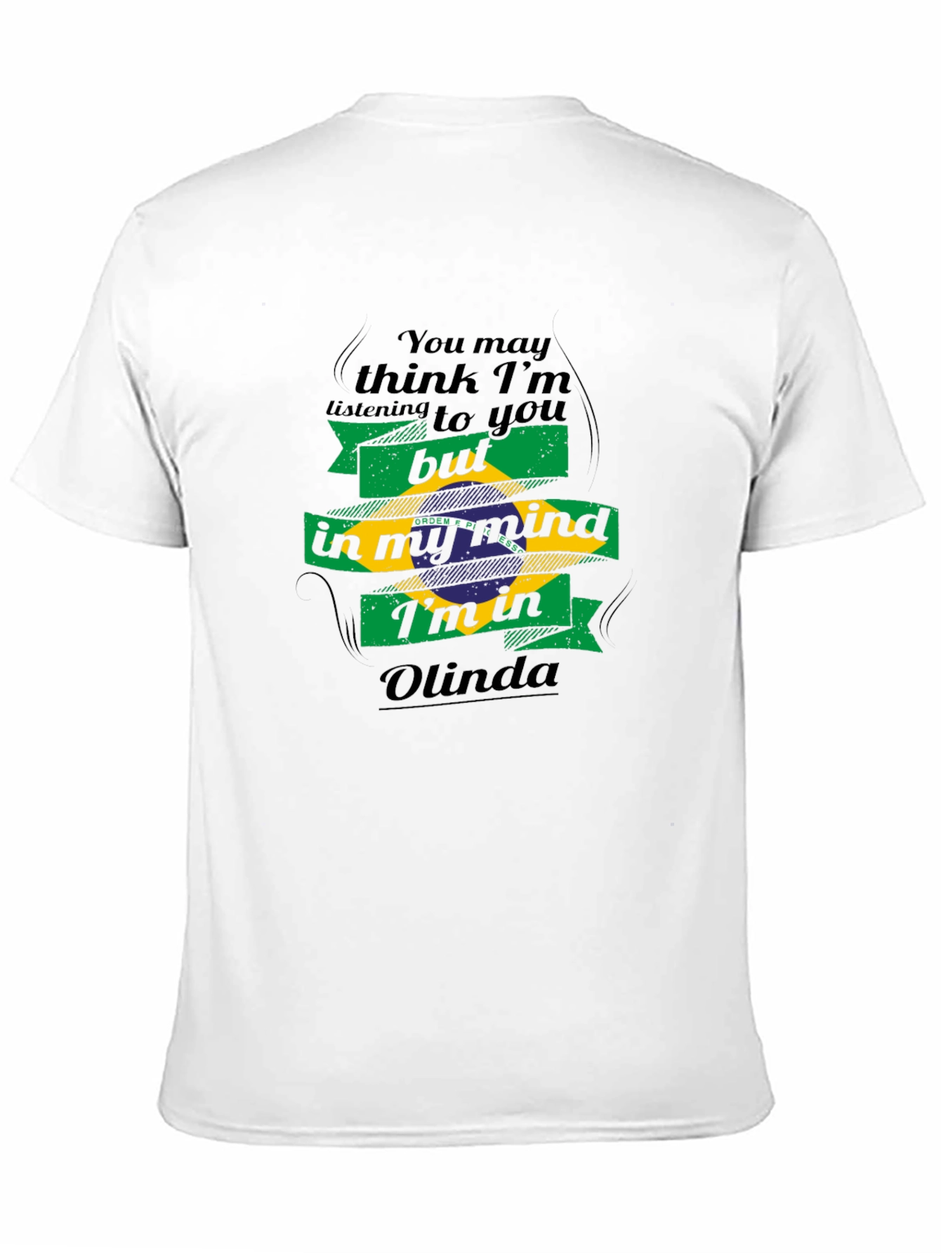 Olinda Brazil Flag T-Shirt