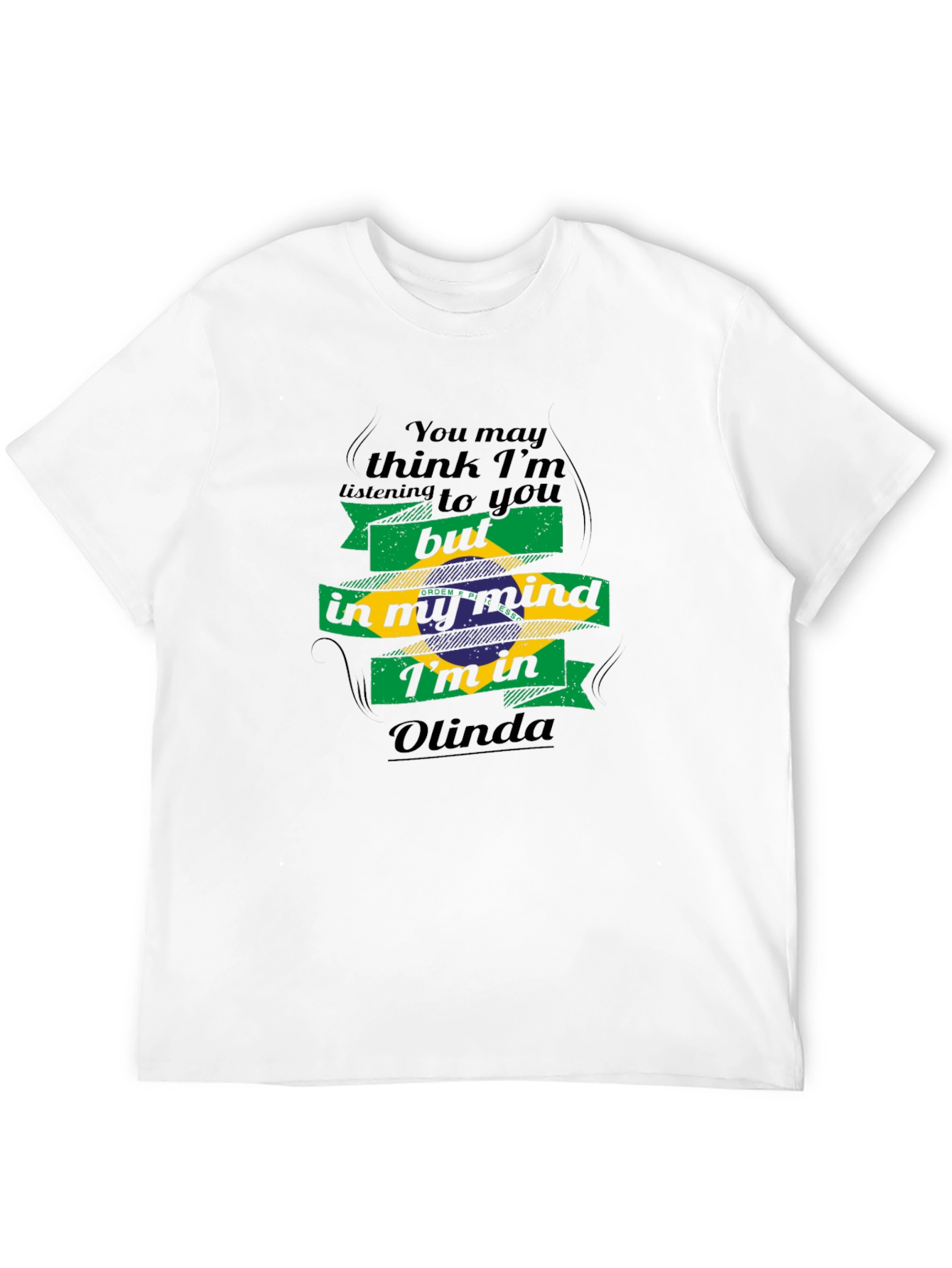Olinda Brazil Flag T-Shirt