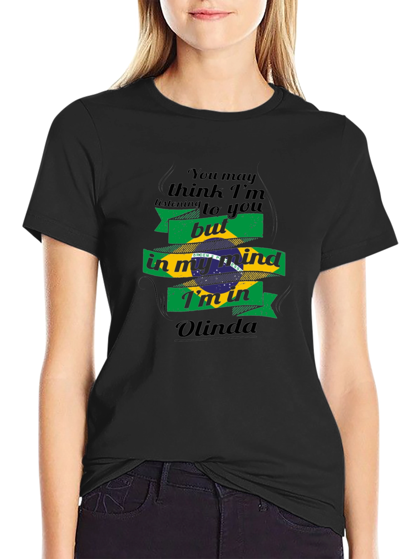 Olinda Brazil Flag T-Shirt