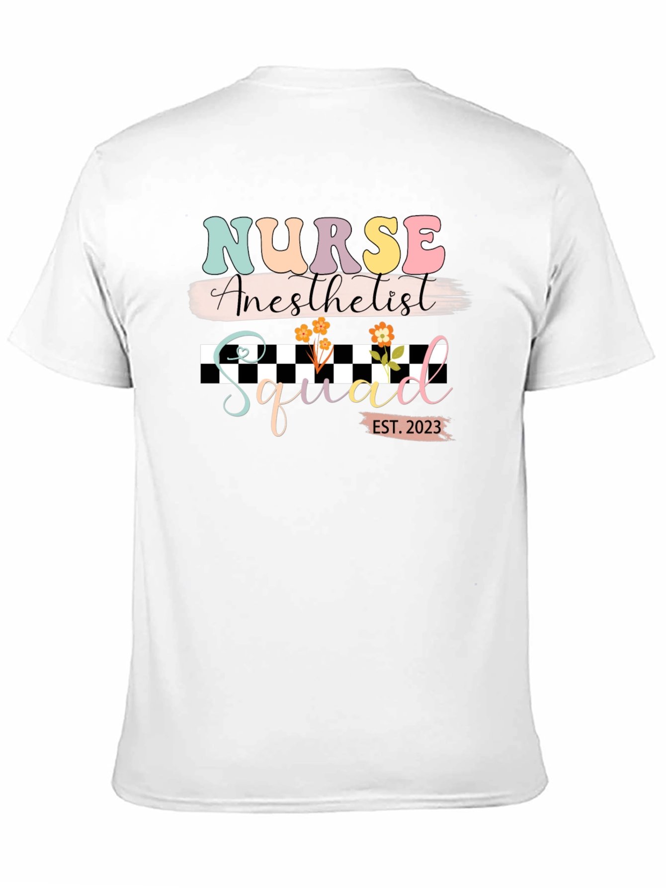 Nurse Anesthetist Squad 2023 Black T-Shirt