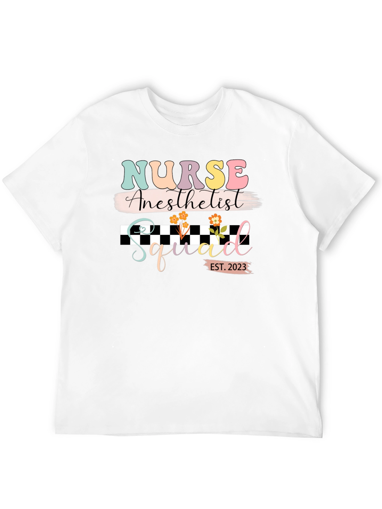 Nurse Anesthetist Squad 2023 Black T-Shirt