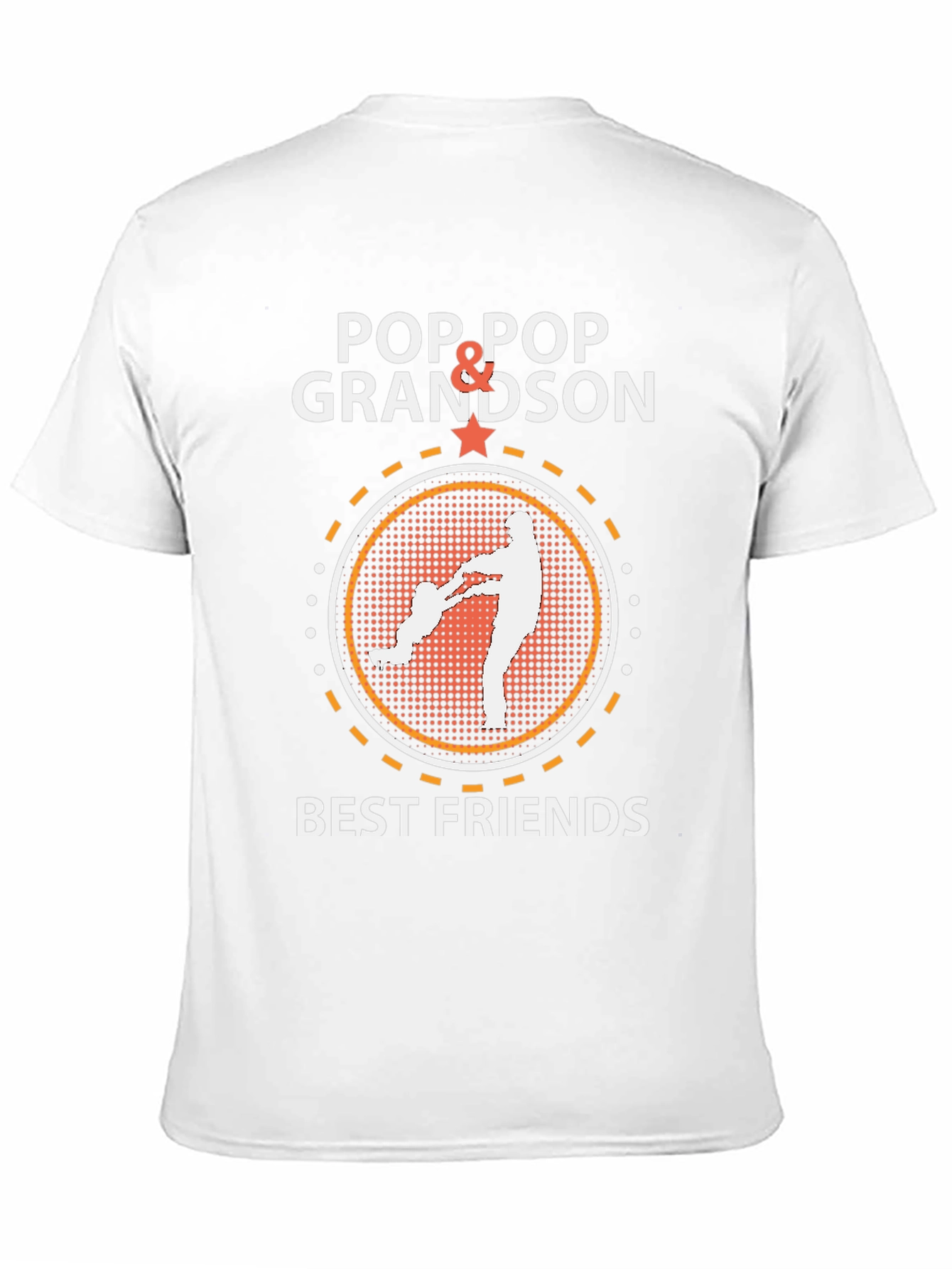 Pop Pop & Grandson Best Friends Graphic Tee