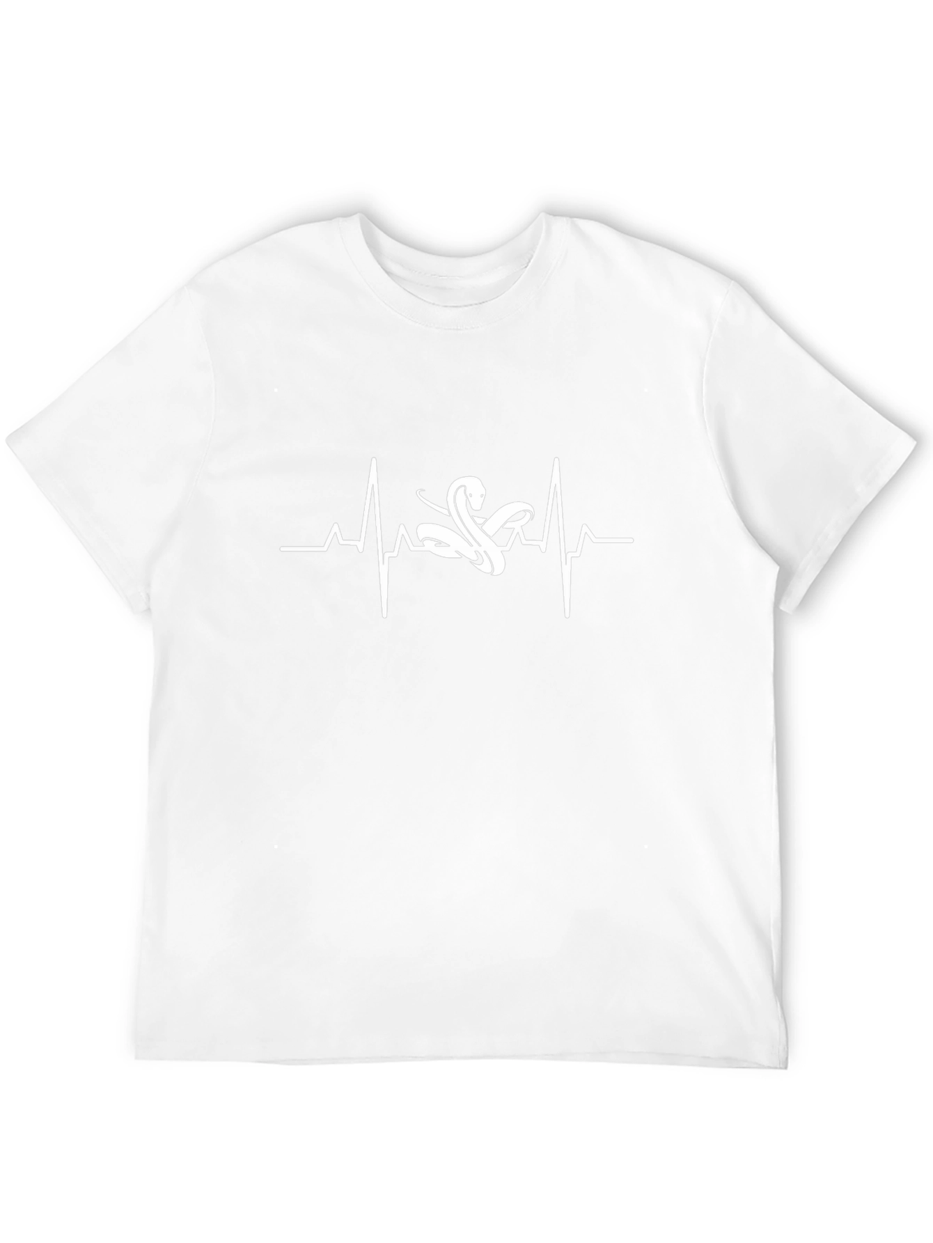 Snake Heartbeat Graphic T-Shirt - Cool & Unique