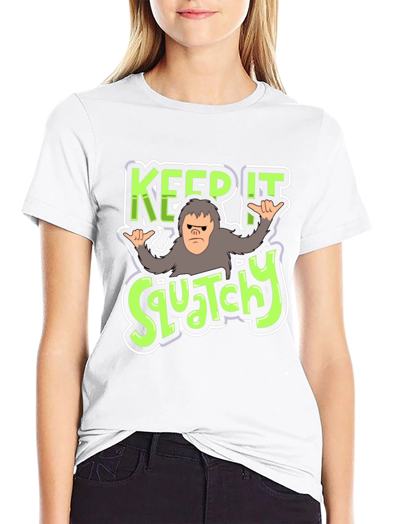 Keep It Squatchy Bigfoot T-Shirt