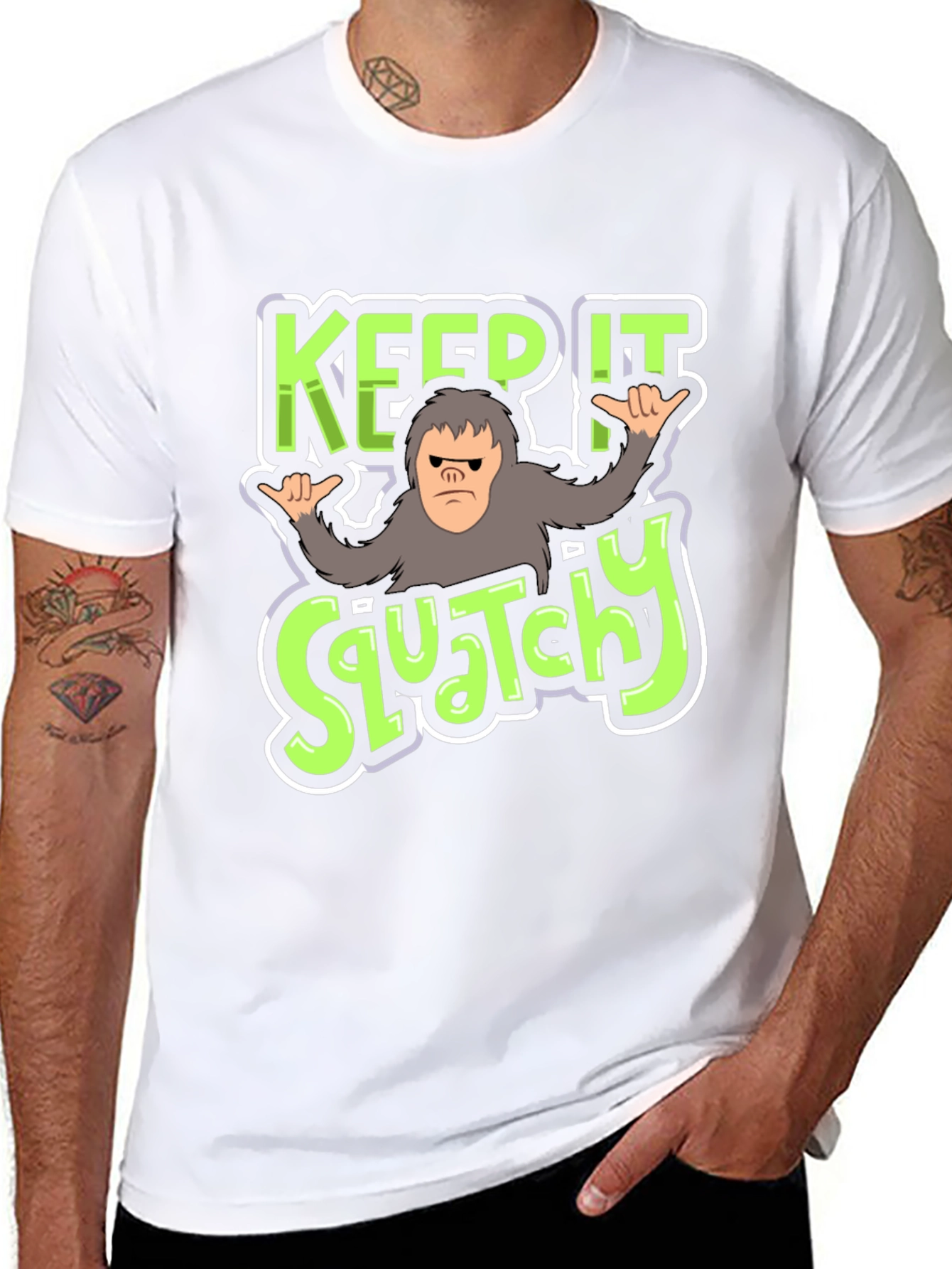 Keep It Squatchy Bigfoot T-Shirt