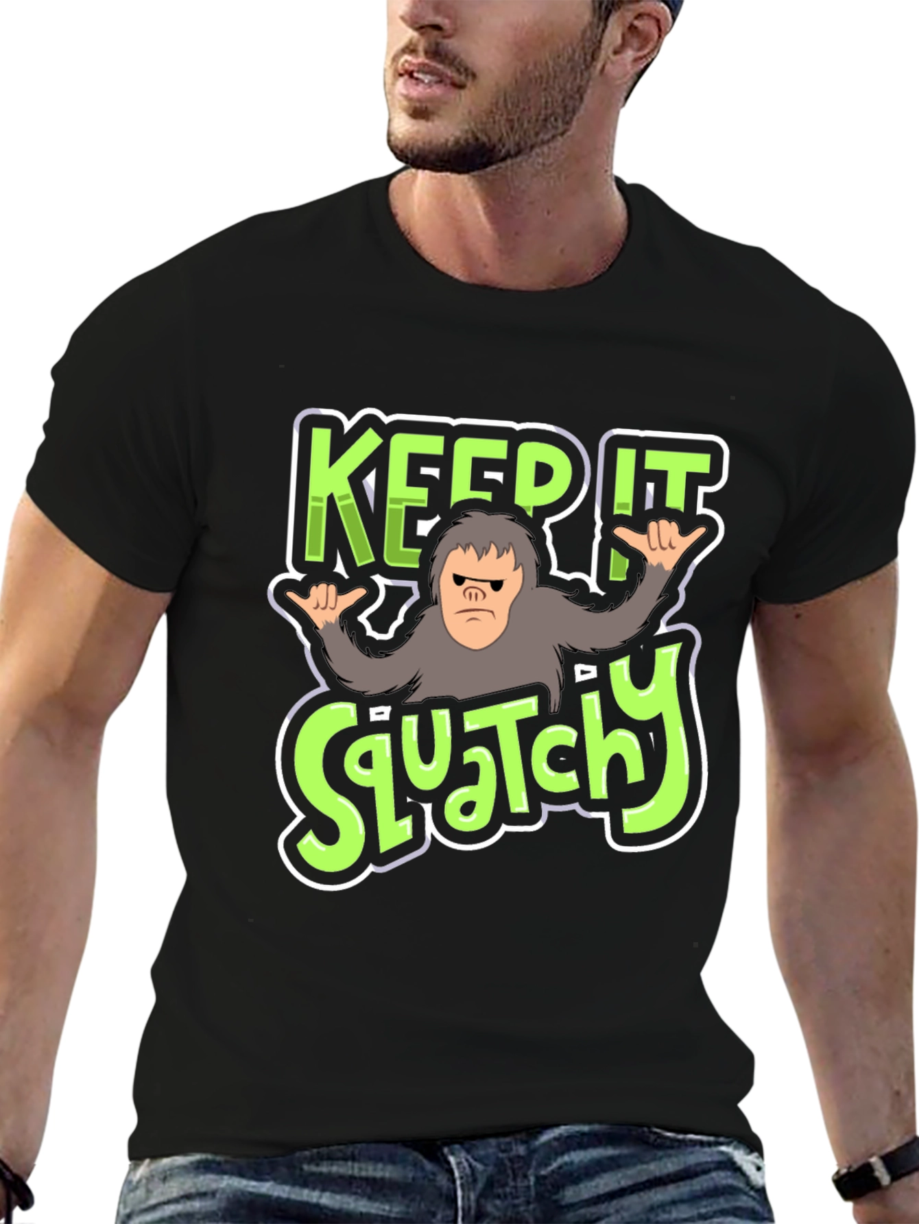 Keep It Squatchy Bigfoot T-Shirt