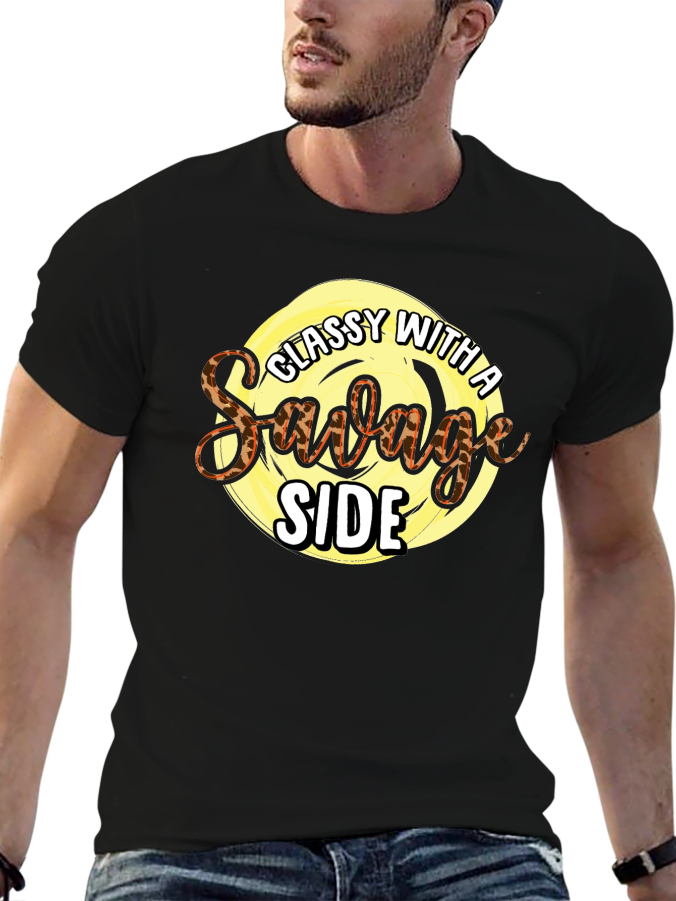 Classy with a Savage Side Graphic Tee