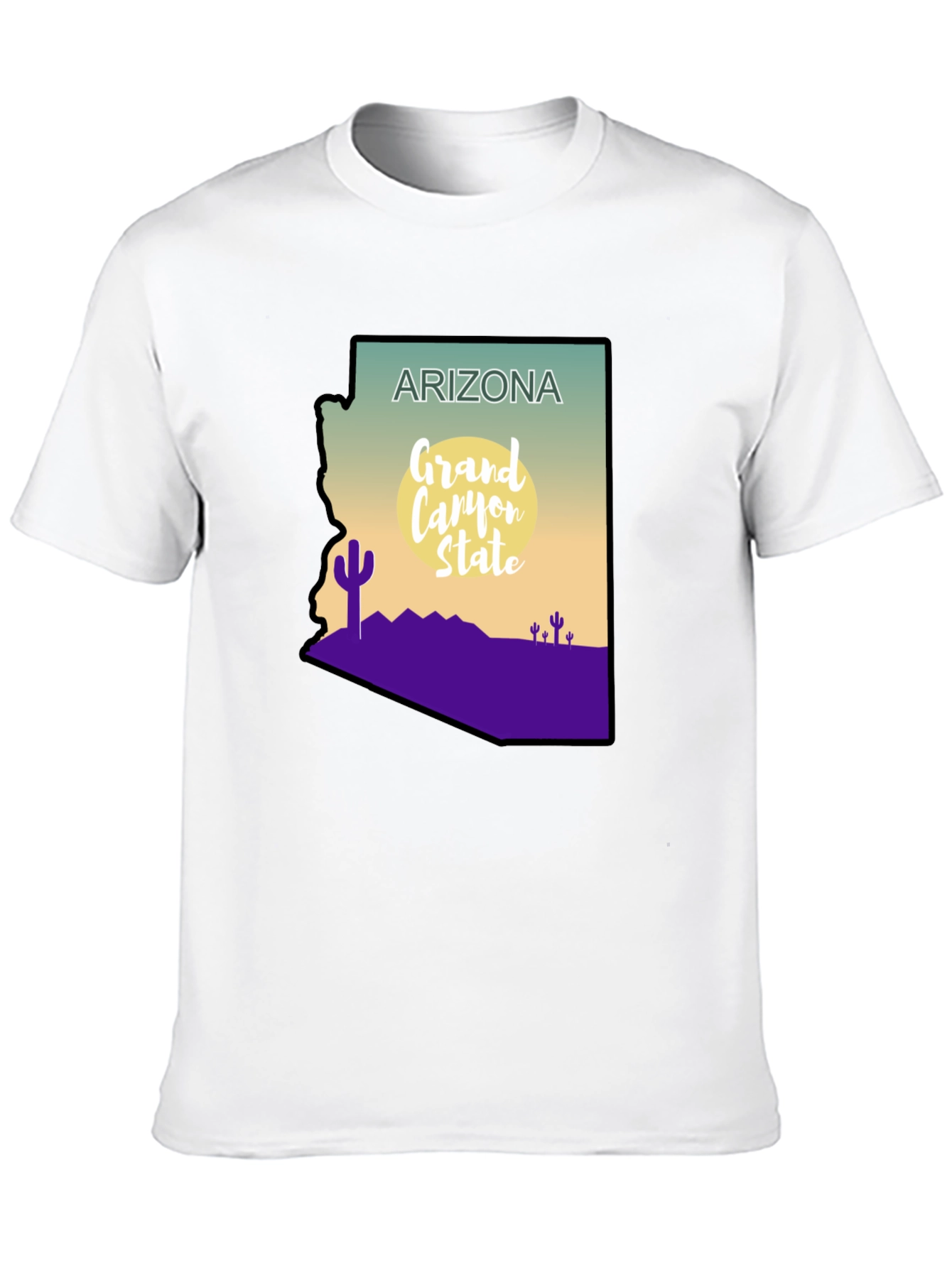 Arizona State T-Shirt - Grand Canyon Novelty Tee