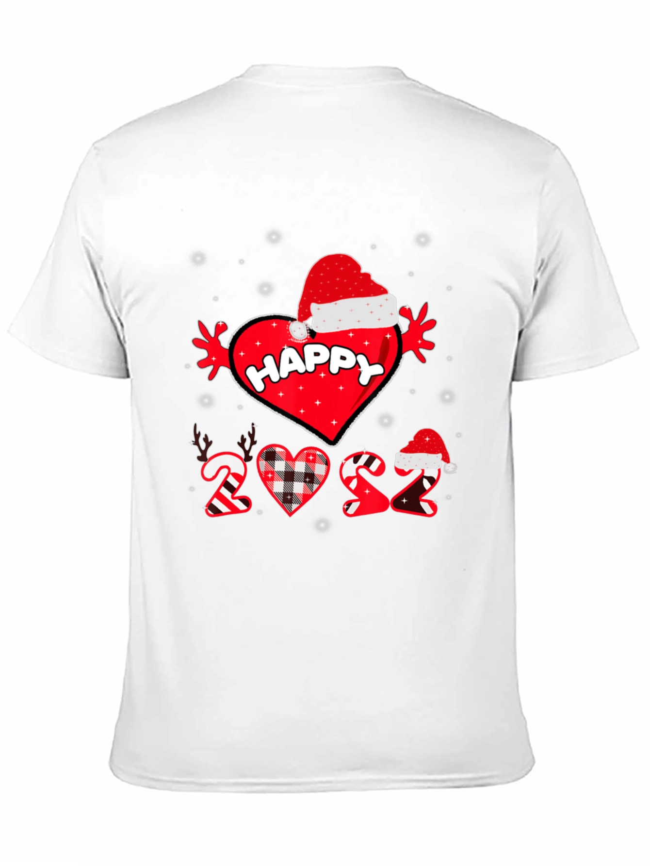Happy 2022 Christmas Heart T-Shirt