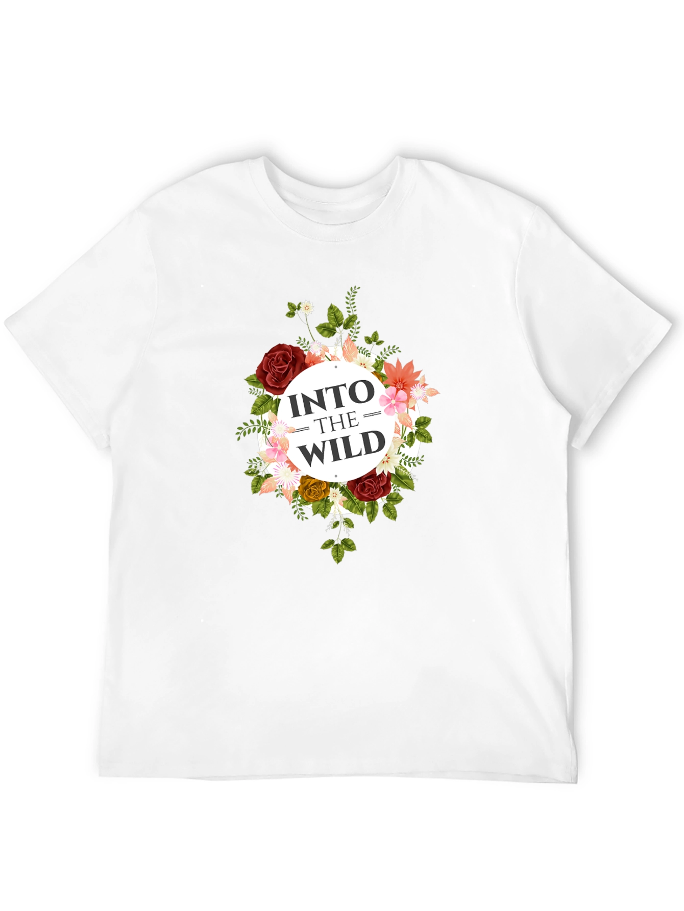 Into The Wild Floral T-Shirt