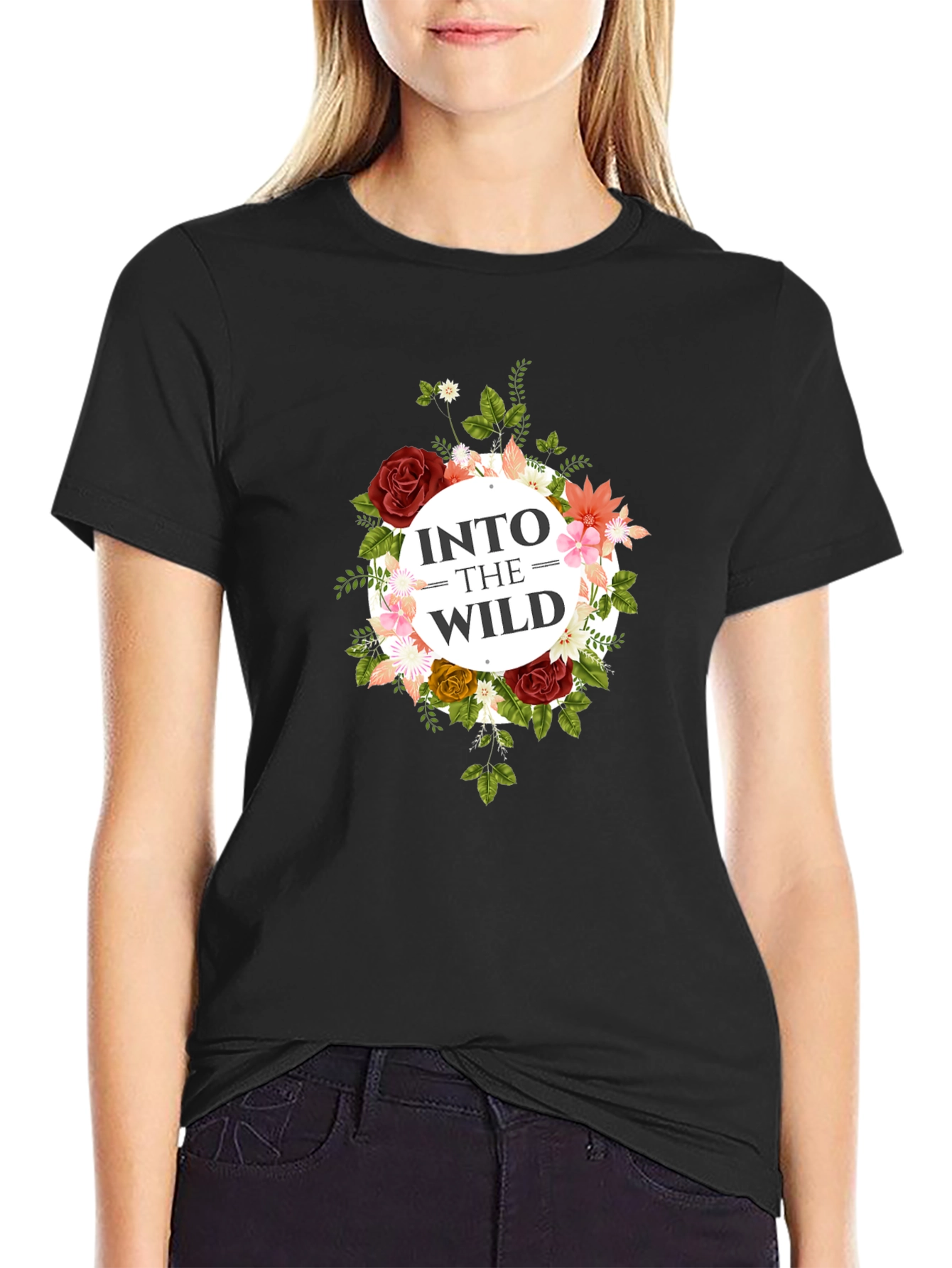 Into The Wild Floral T-Shirt