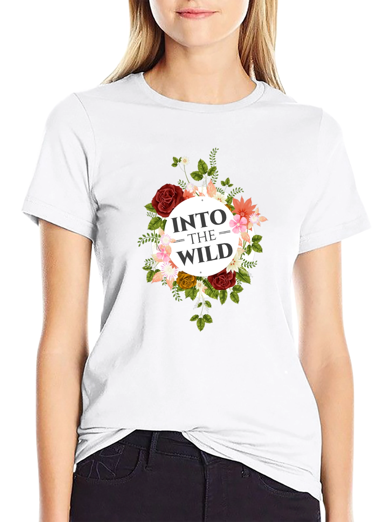Into The Wild Floral T-Shirt