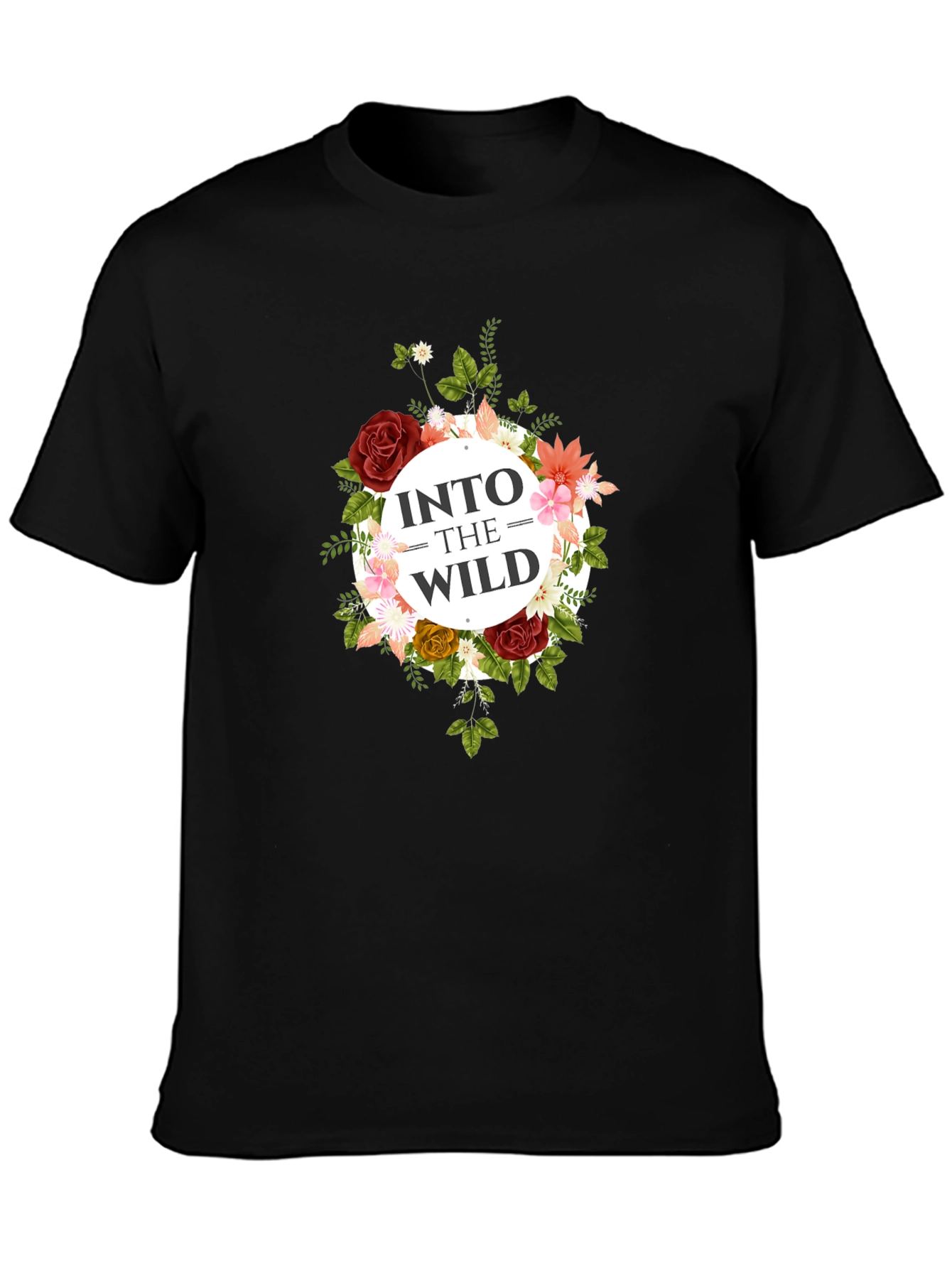Into The Wild Floral T-Shirt
