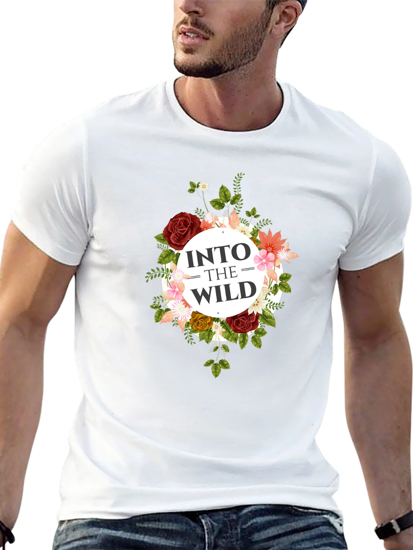Into The Wild Floral T-Shirt
